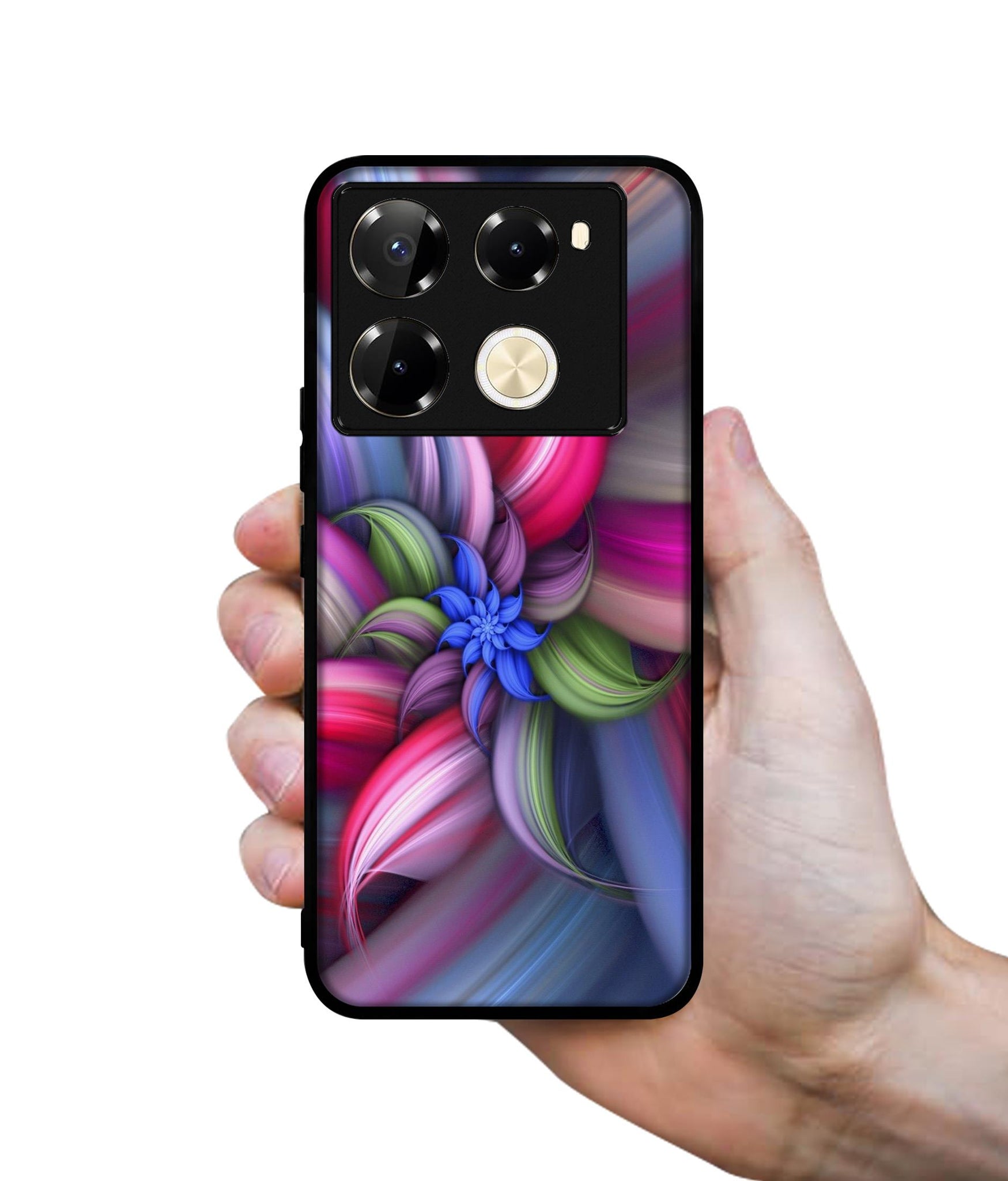 Colorful Flower Designer 2D Printed Back Case Cover for Infinix Note 40 Pro 5G / 4G / Note 40 Pro Plus 5G