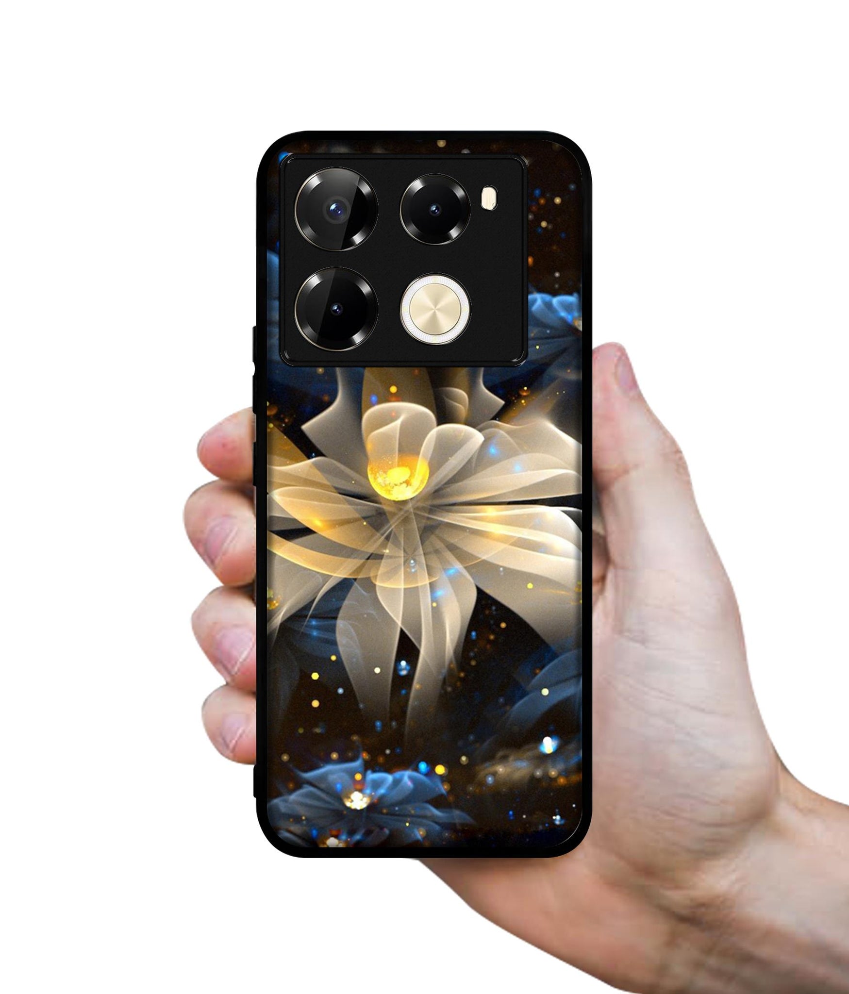 Art Flower Designer 2D Printed Back Case Cover for Infinix Note 40 Pro 5G / 4G / Note 40 Pro Plus 5G