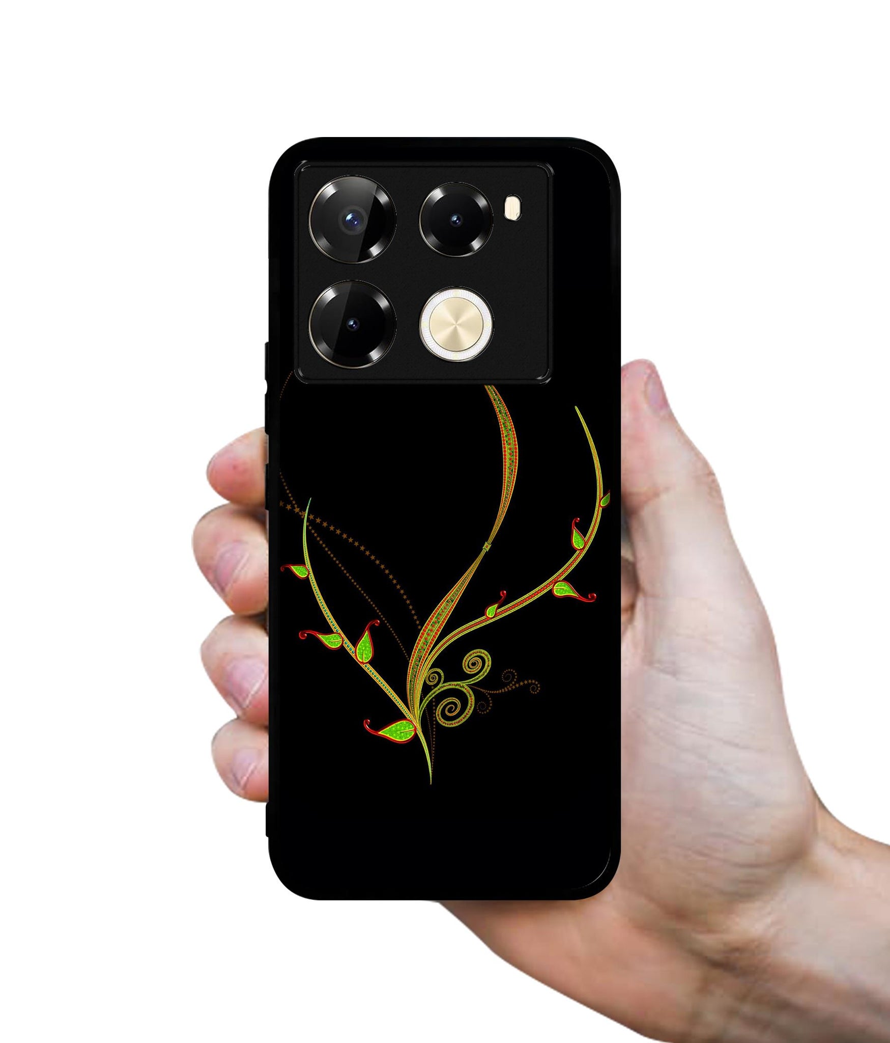 Yellow Pattern Designer 2D Printed Back Case Cover for Infinix Note 40 Pro 5G / 4G / Note 40 Pro Plus 5G