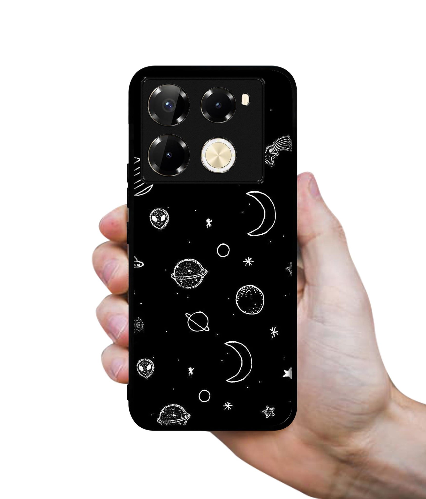 Space Stars Universe Designer 2D Printed Back Case Cover for Infinix Note 40 Pro 5G / 4G / Note 40 Pro Plus 5G