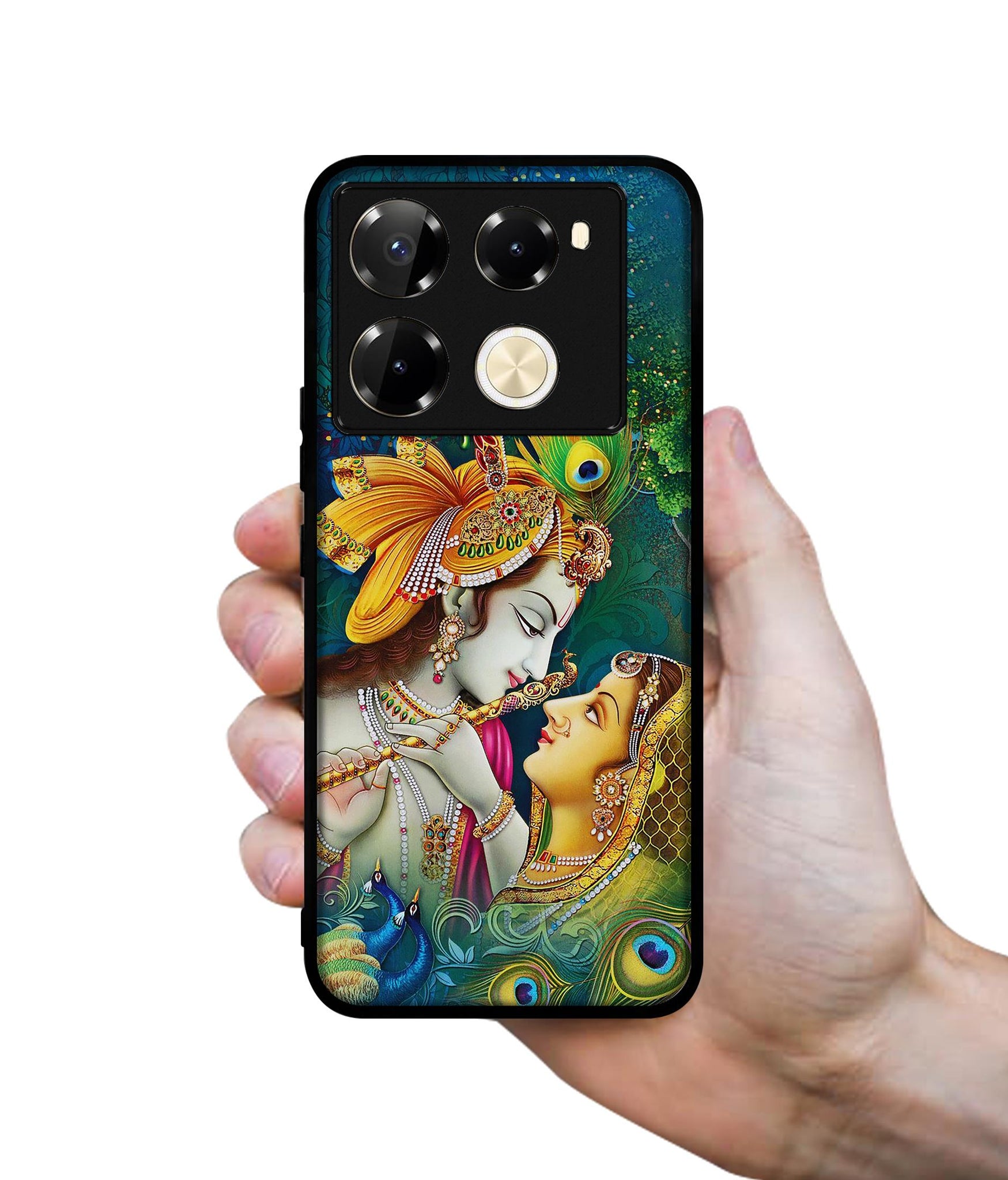 Radha Kishan Love Designer 2D Printed Back Case Cover for Infinix Note 40 Pro 5G / 4G / Note 40 Pro Plus 5G