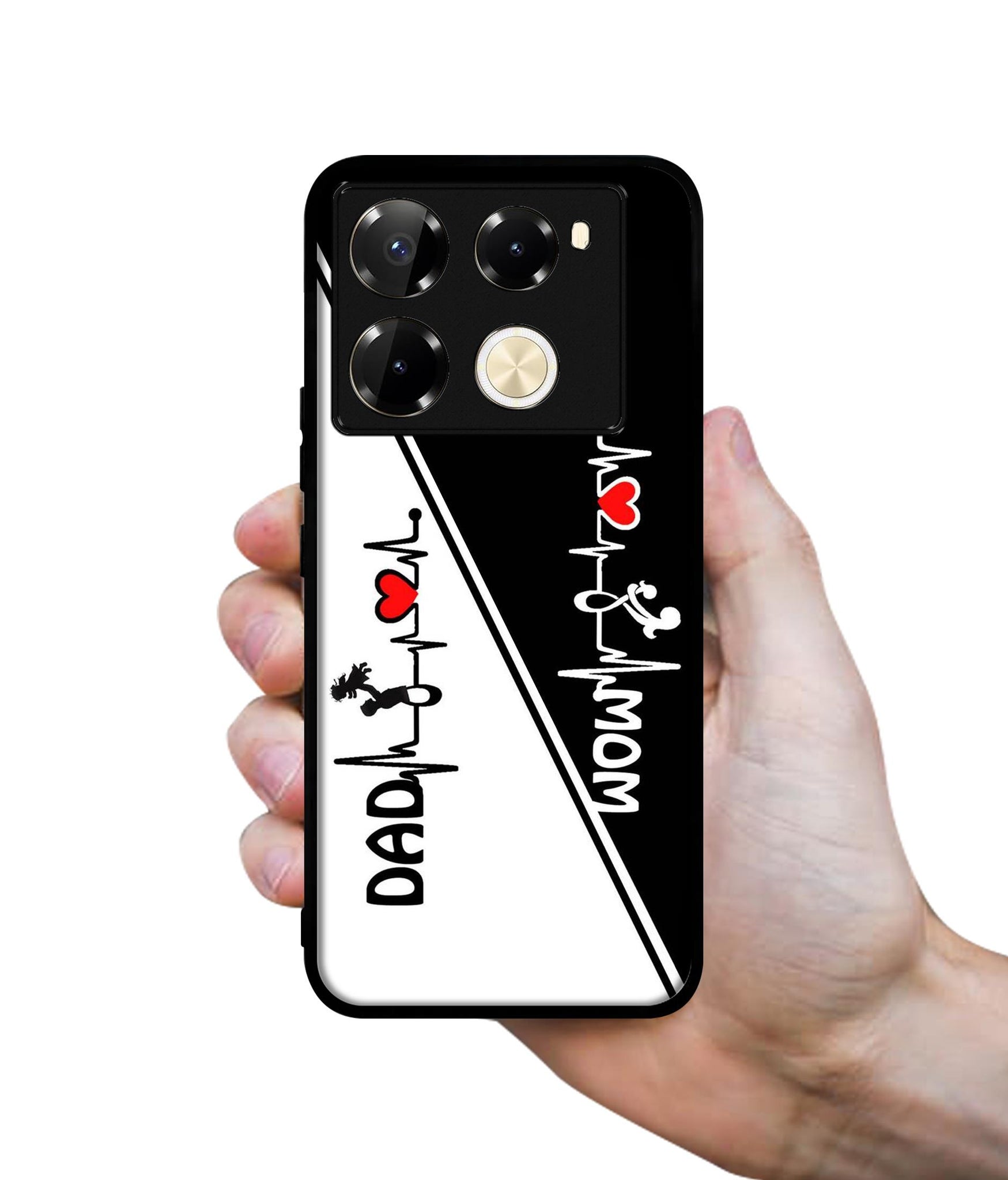 Mom and Dad Lover Designer 2D Printed Back Case Cover for Infinix Note 40 Pro 5G / 4G / Note 40 Pro Plus 5G