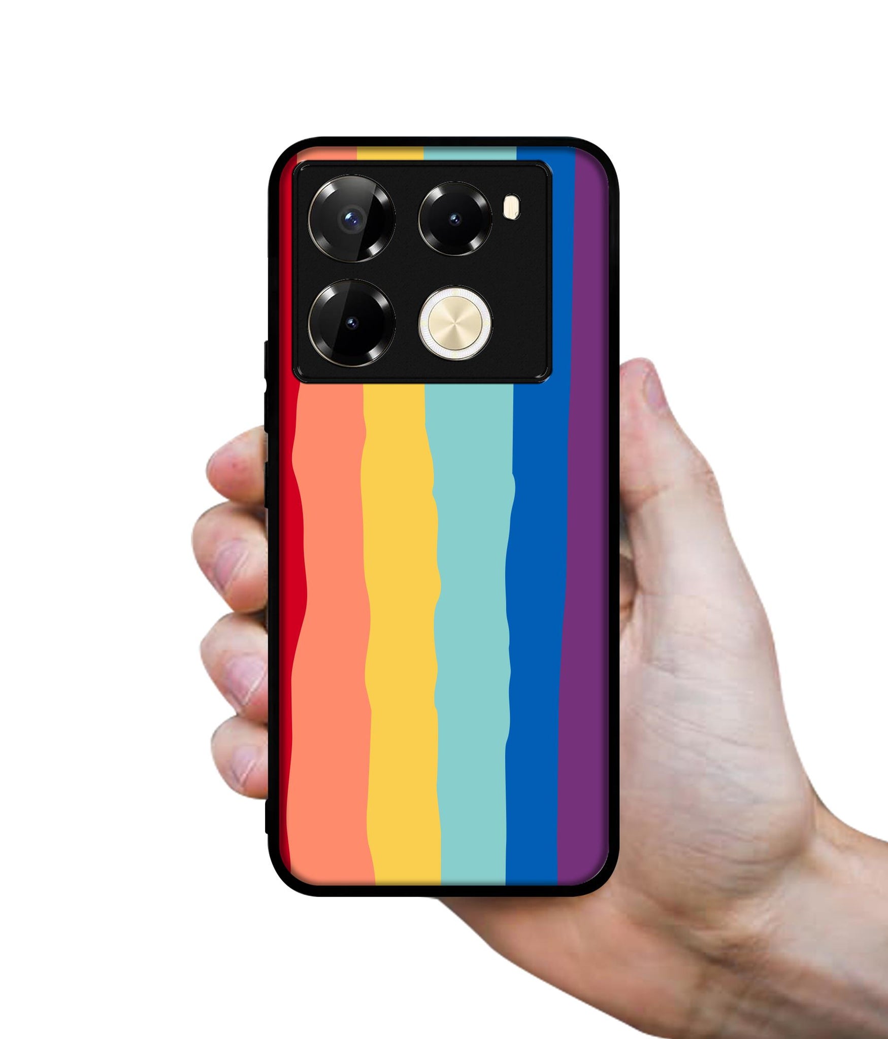 Rainbow Designer 2D Printed Back Case Cover for Infinix Note 40 Pro 5G / 4G / Note 40 Pro Plus 5G