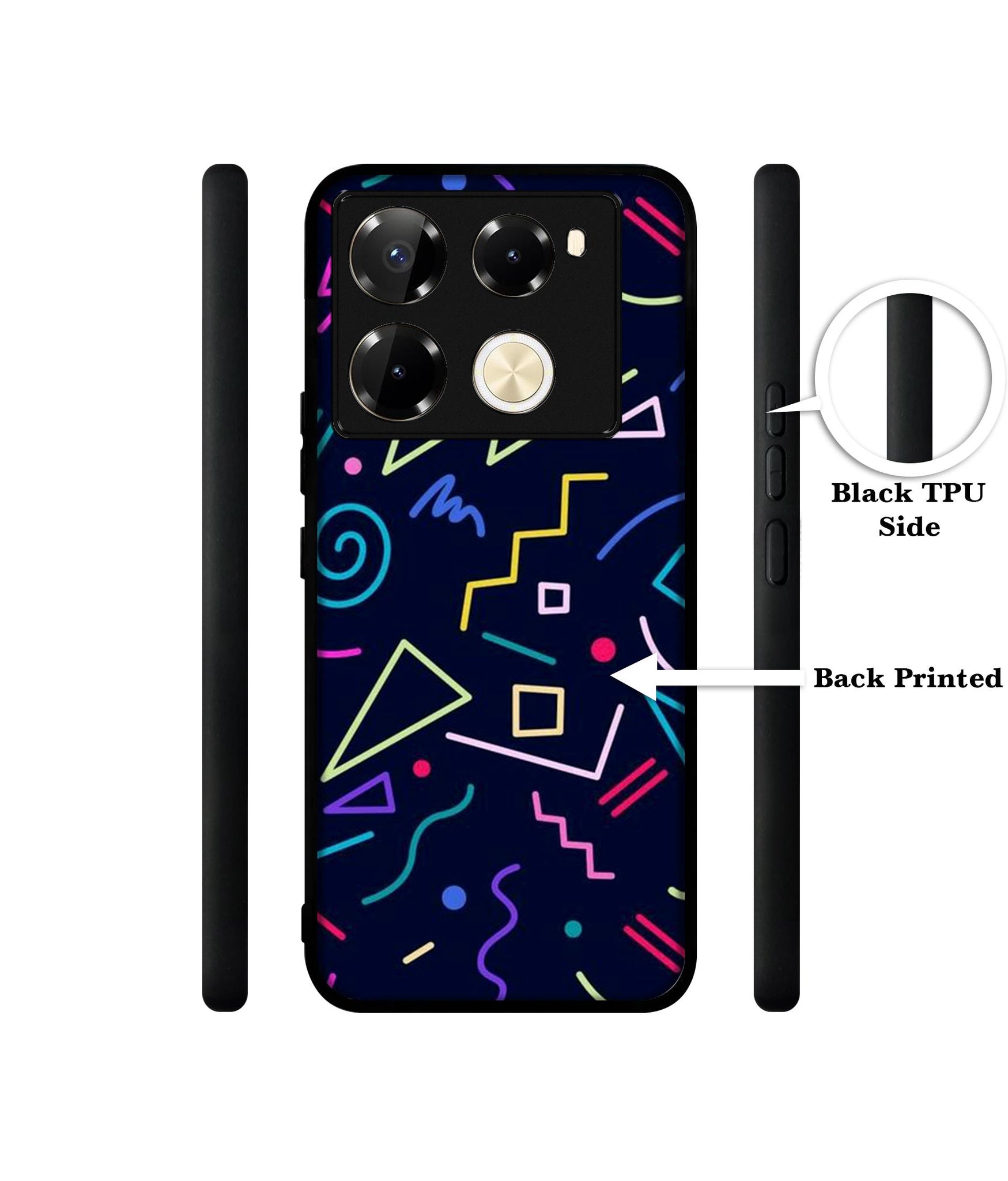 Retro Abstract Designer 2D Printed Back Case Cover for Infinix Note 40 Pro 5G / 4G / Note 40 Pro Plus 5G