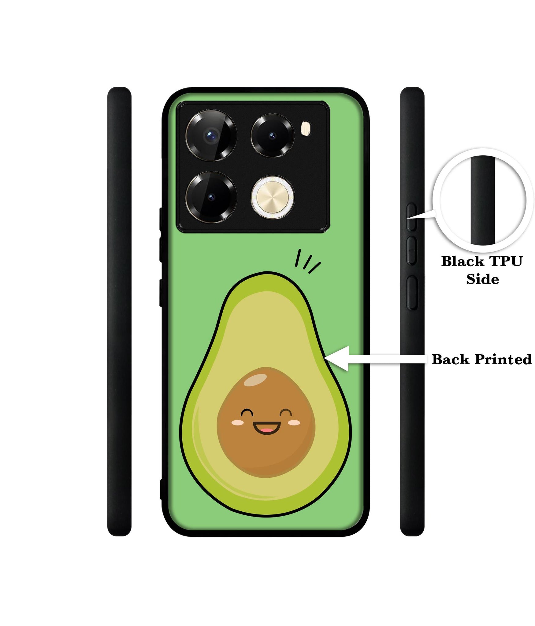 Avocados Designer 2D Printed Back Case Cover for Infinix Note 40 Pro 5G / 4G / Note 40 Pro Plus 5G