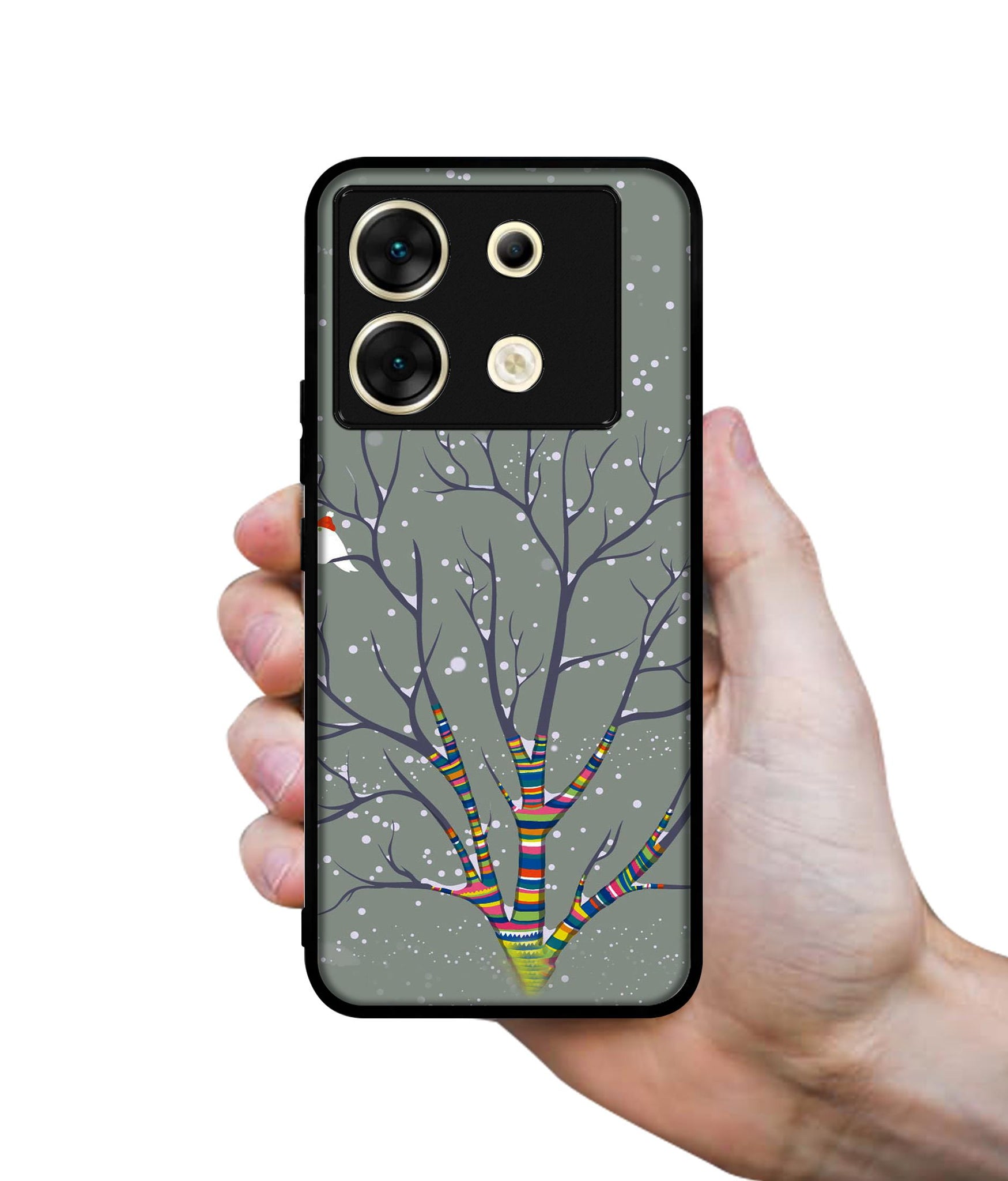 Winter Pattern Print Designer 2D Printed Back Case Cover for Infinix Zero 30 5G