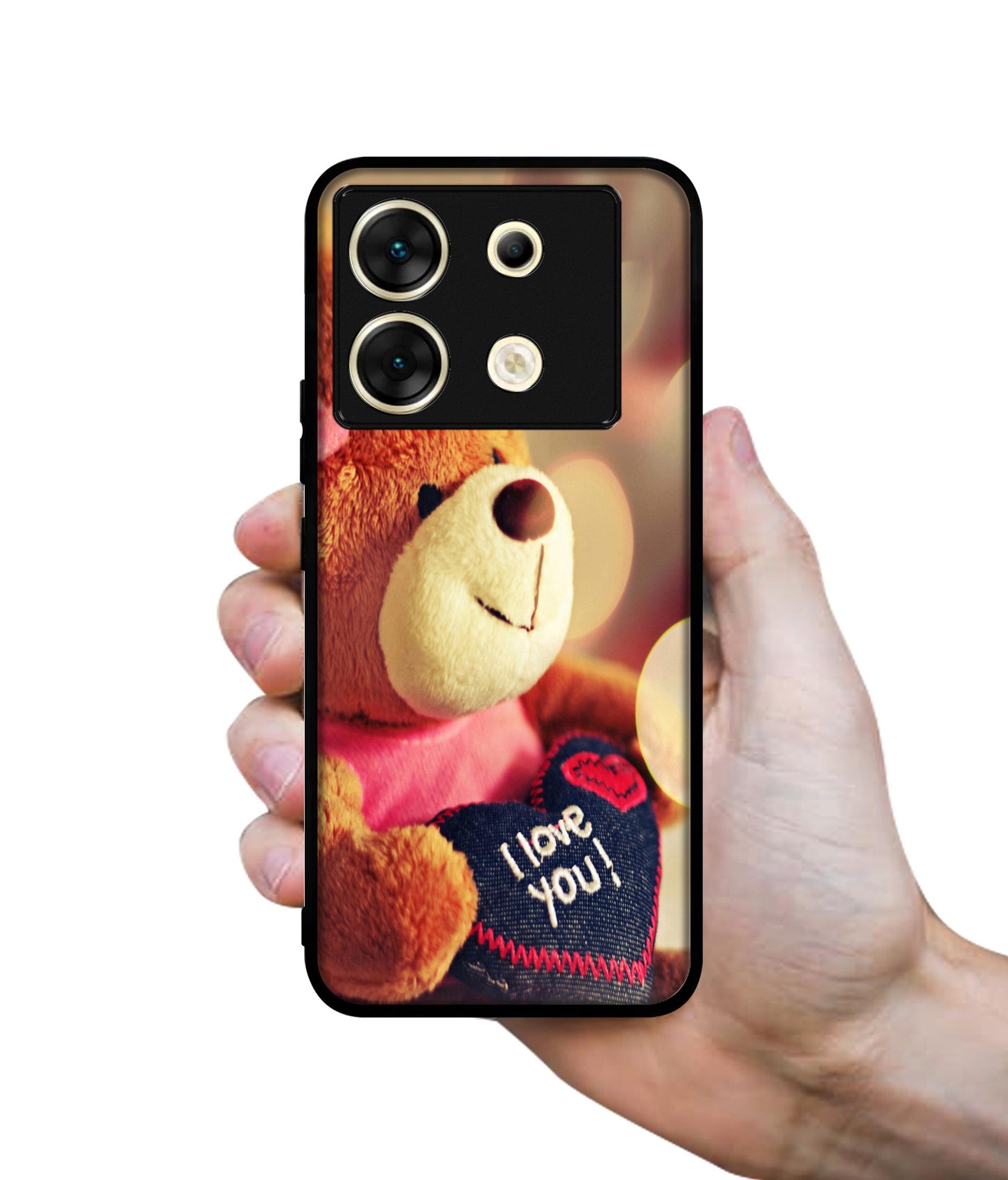 Teddy Bear Designer 2D Printed Back Case Cover for Infinix Zero 30 5G