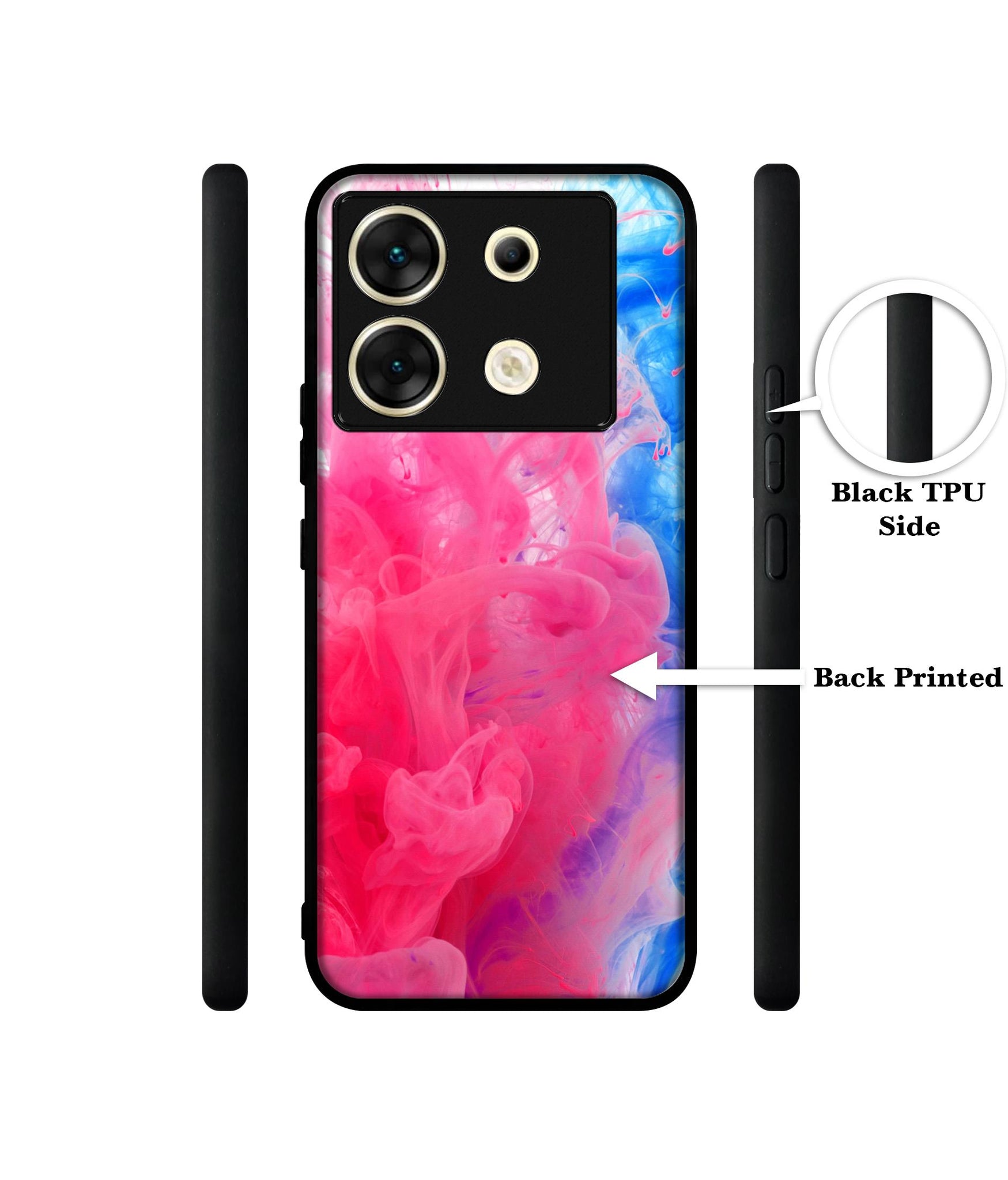 Fractal Paint Designer 2D Printed Back Case Cover for Infinix Zero 30 5G