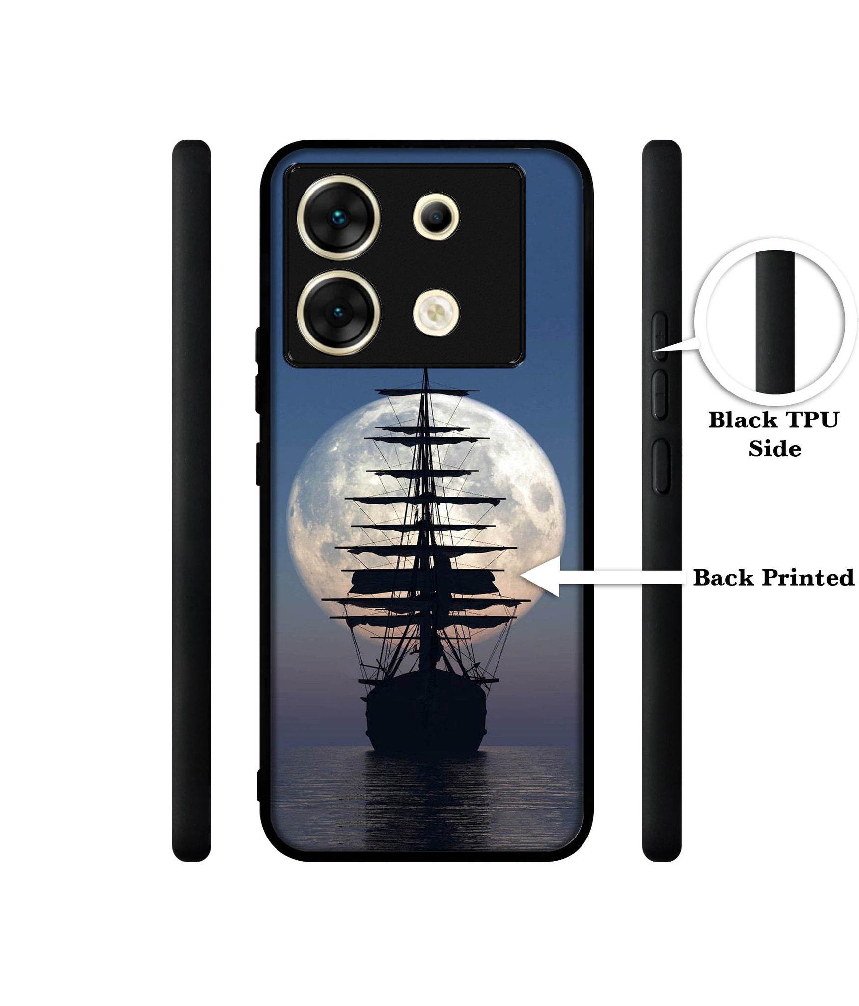 Sea Sunset Designer 2D Printed Back Case Cover for Infinix Zero 30 5G