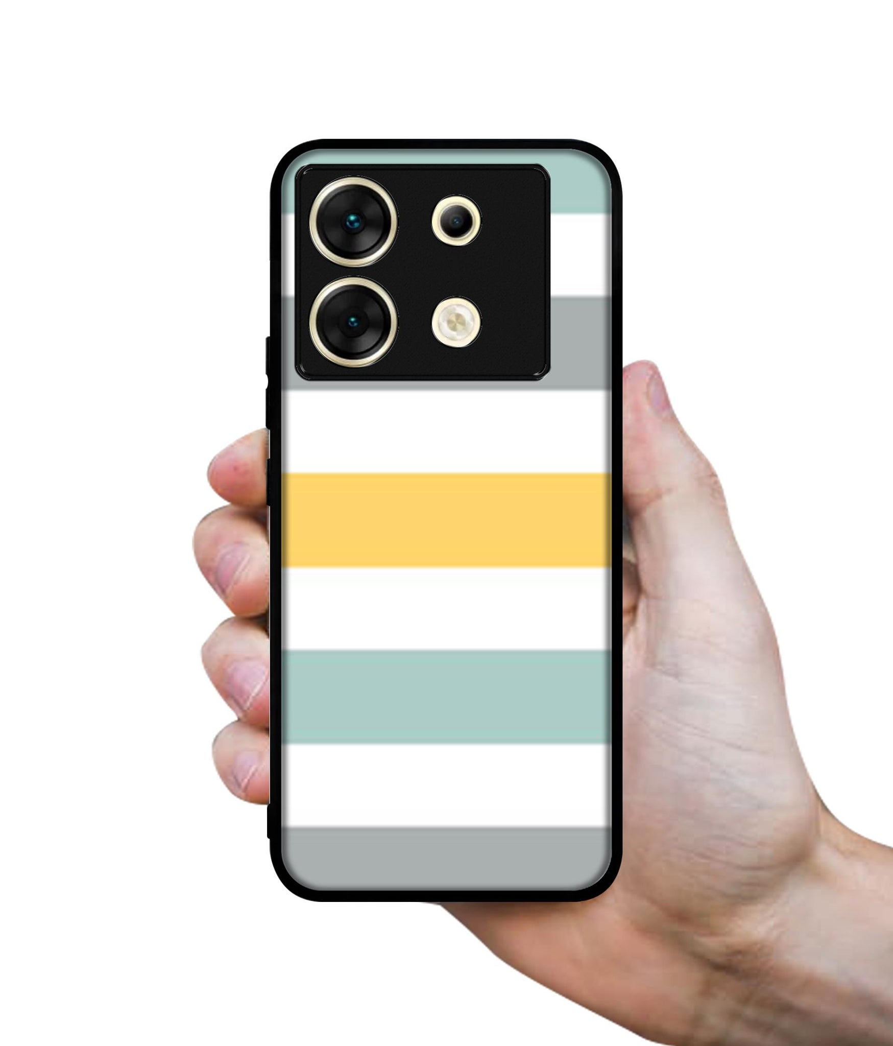 Line Texture Designer 2D Printed Back Case Cover for Infinix Zero 30 5G