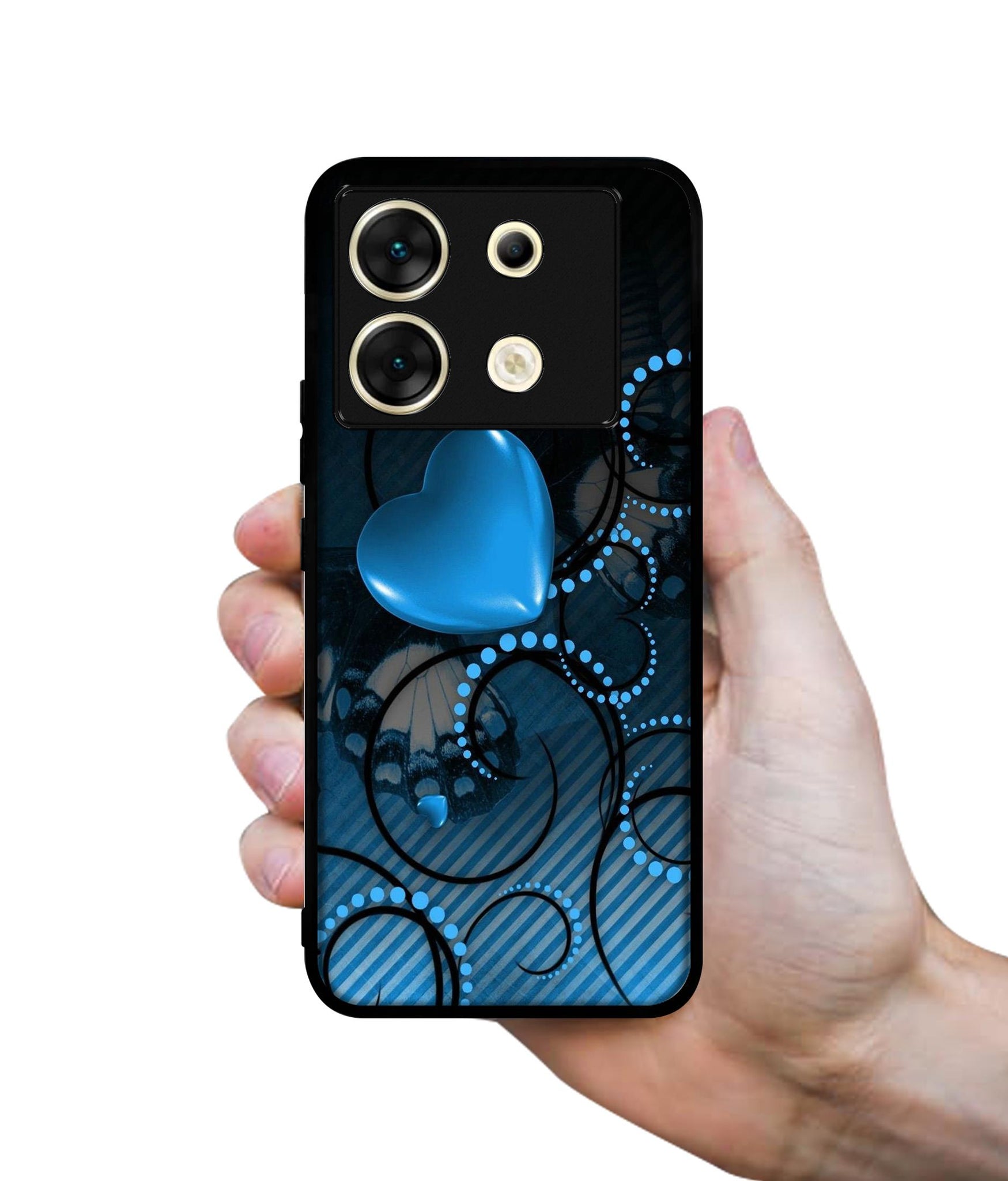 Hart Designer 2D Printed Back Case Cover for Infinix Zero 30 5G