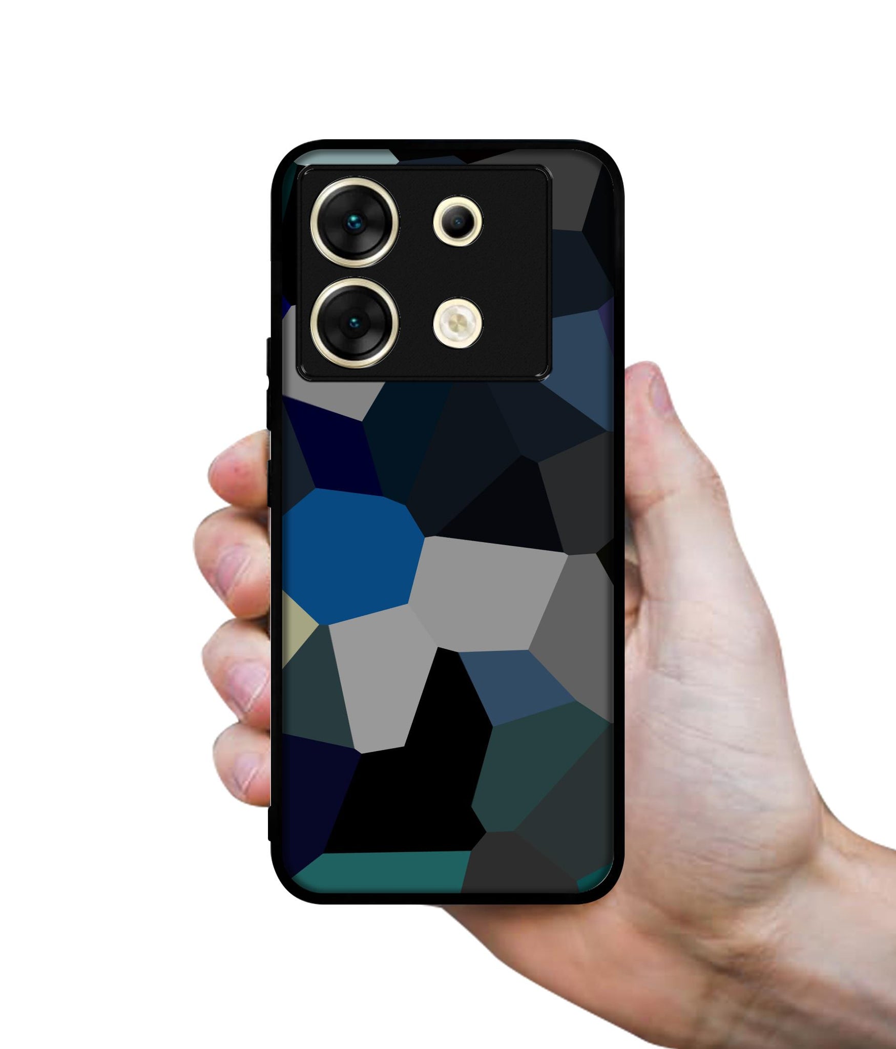 Mathematical Shape Designer 2D Printed Back Case Cover for Infinix Zero 30 5G