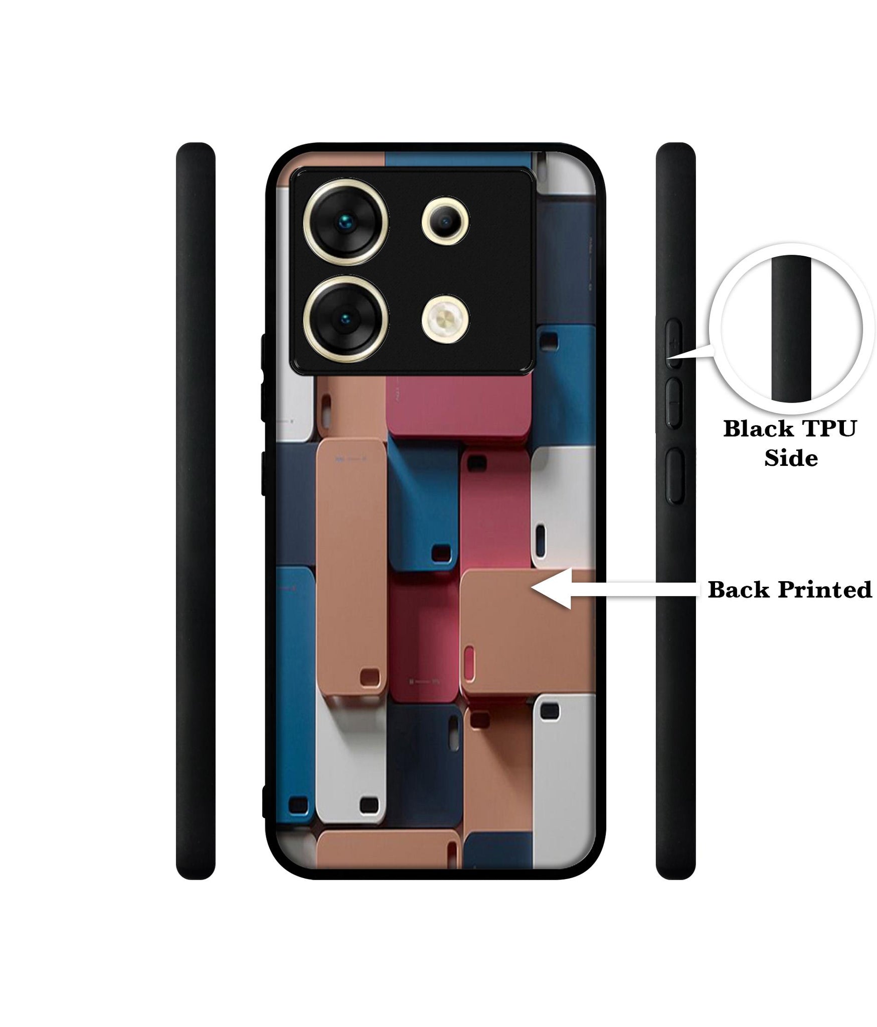 Mobile Cover Designer 2D Printed Back Case Cover for Infinix Zero 30 5G