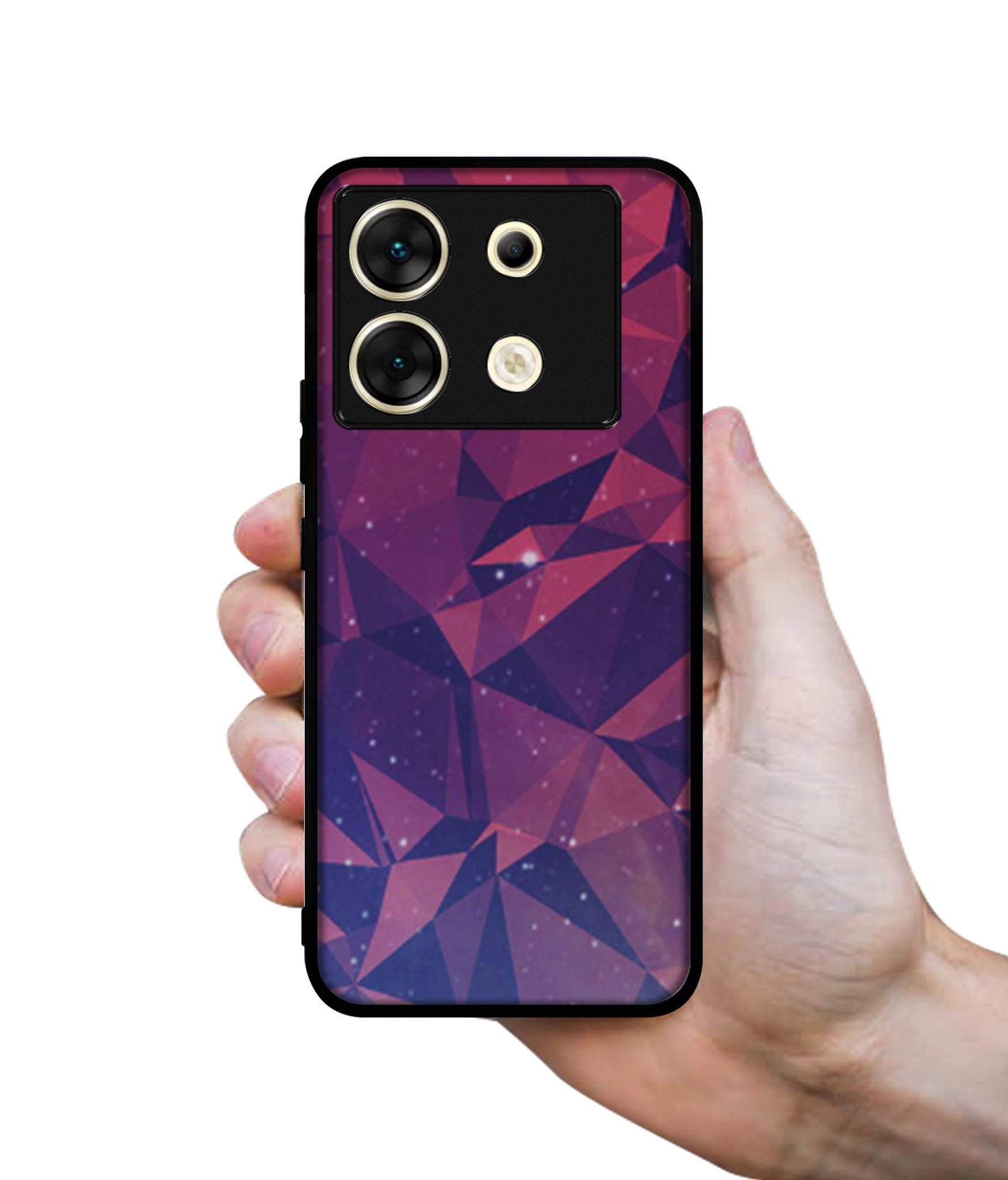 Bad Color Shape Designer 2D Printed Back Case Cover for Infinix Zero 30 5G