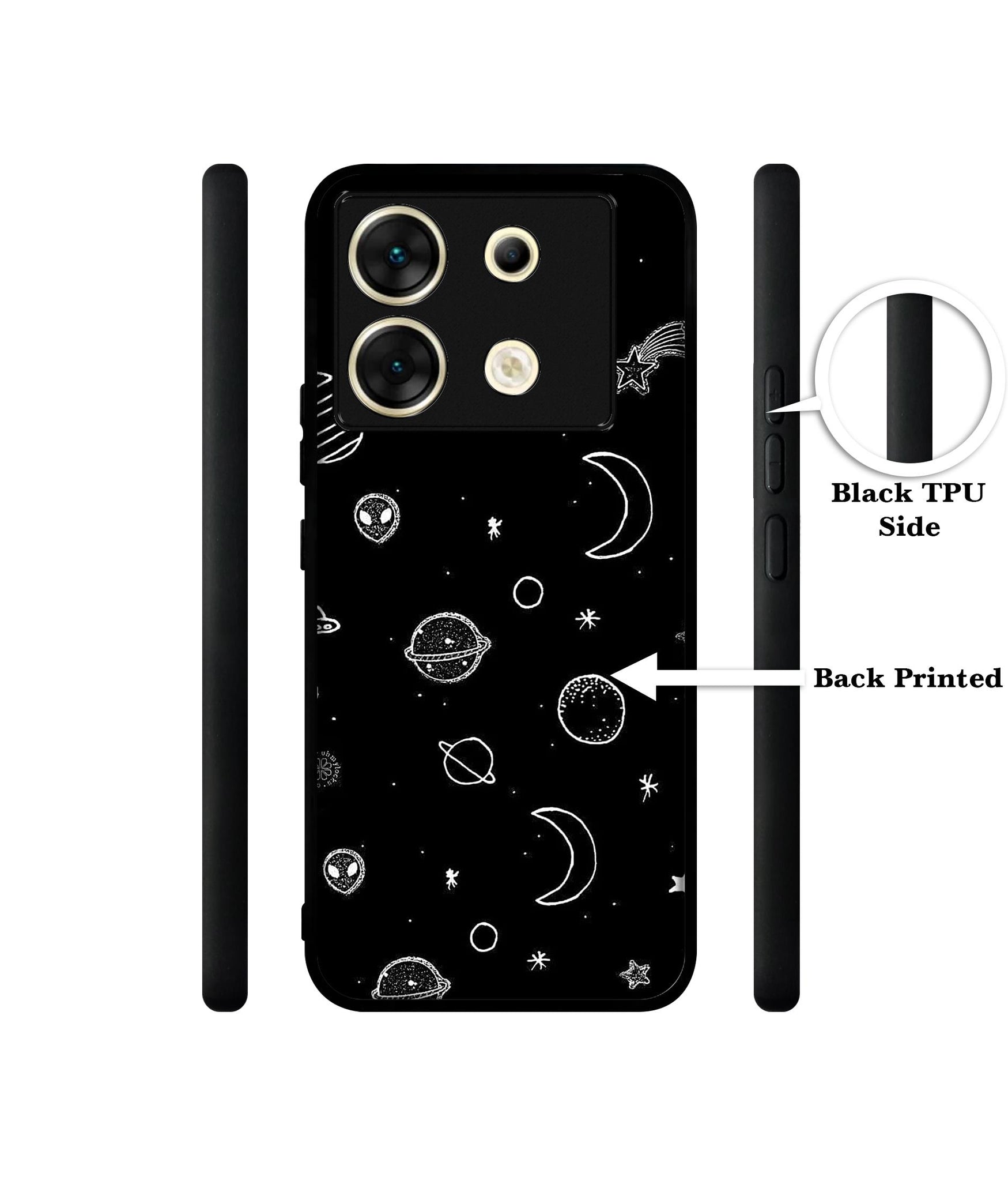 Space Stars Universe Designer 2D Printed Back Case Cover for Infinix Zero 30 5G