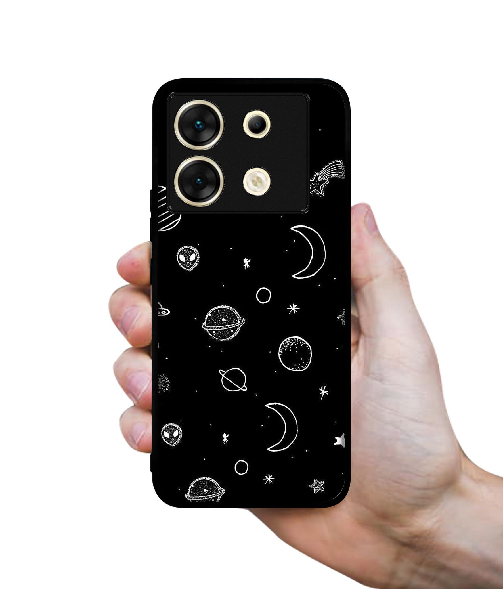 Space Stars Universe Designer 2D Printed Back Case Cover for Infinix Zero 30 5G