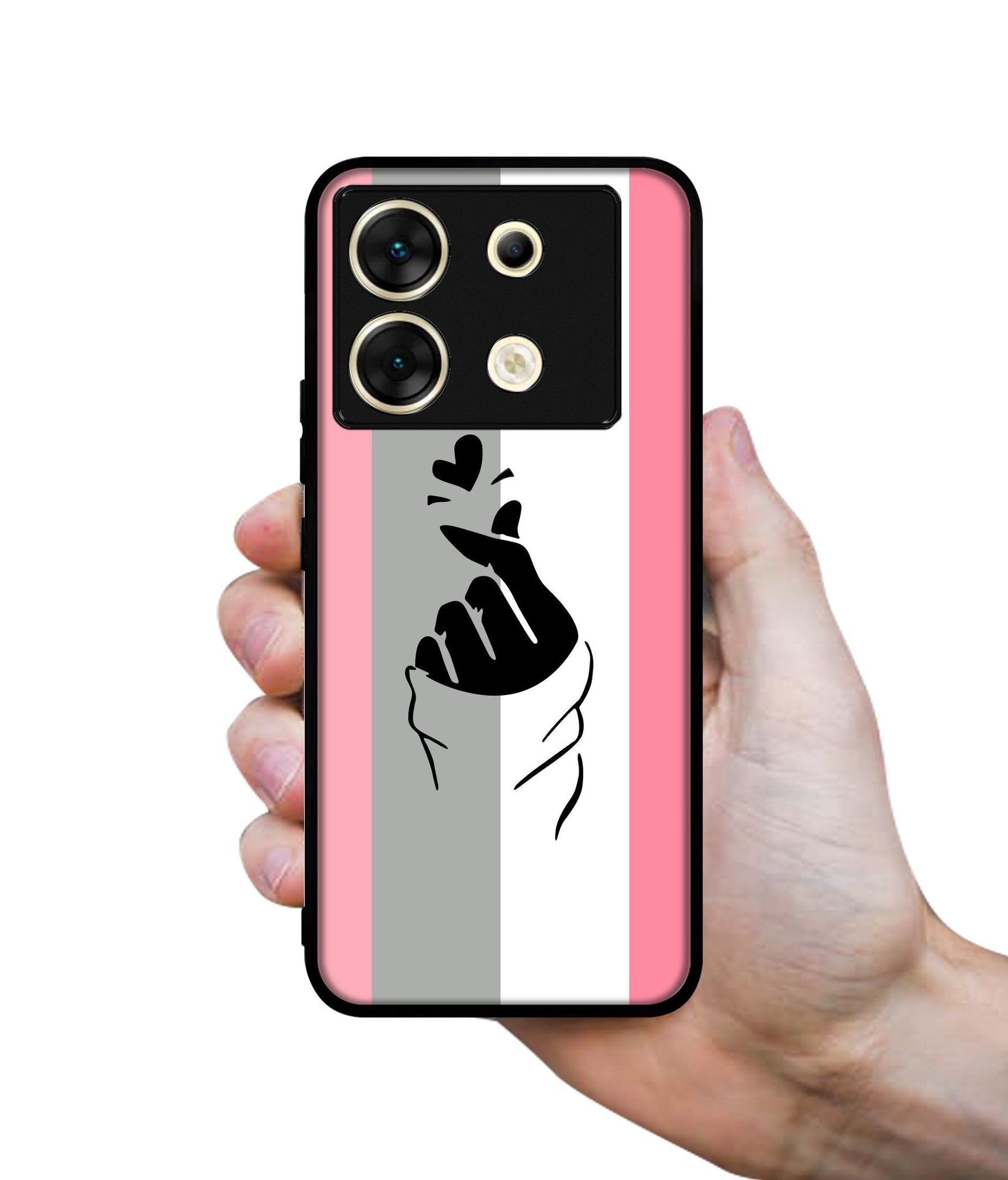 Cute Mini Love Designer 2D Printed Back Case Cover for Infinix Zero 30 5G