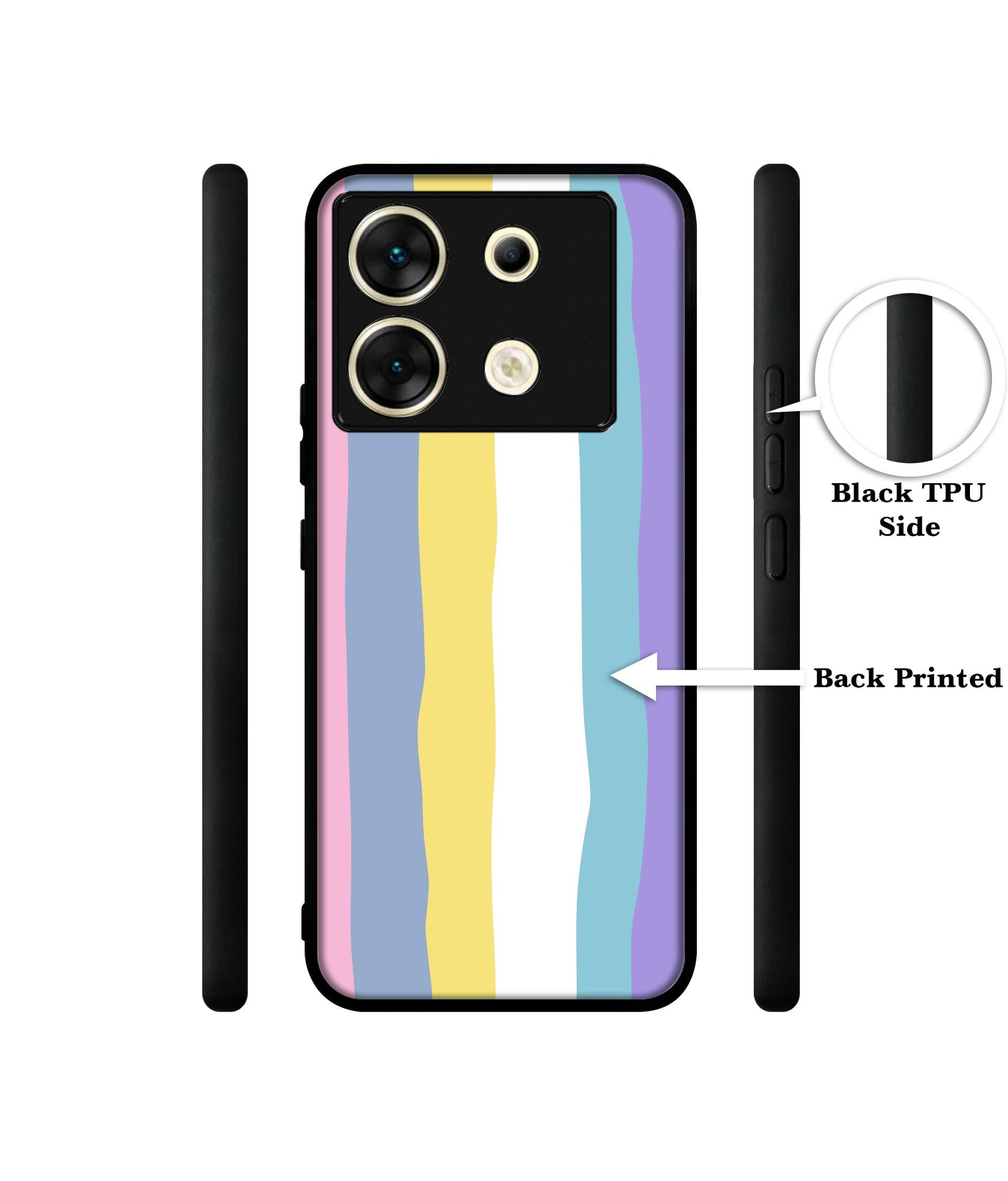 Beautiful Colors Designer 2D Printed Back Case Cover for Infinix Zero 30 5G