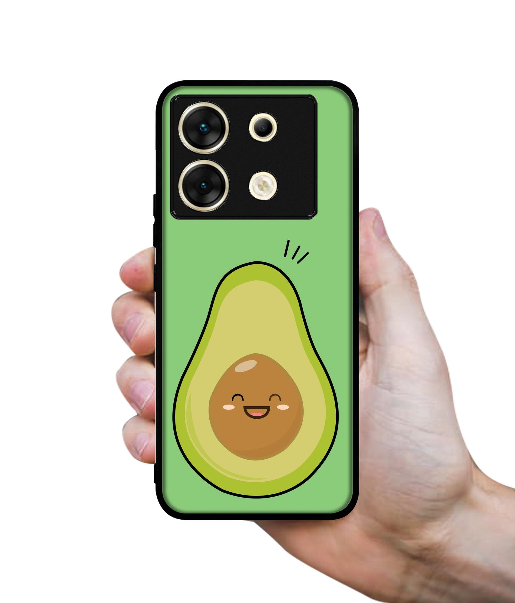 Avocados Designer 2D Printed Back Case Cover for Infinix Zero 30 5G