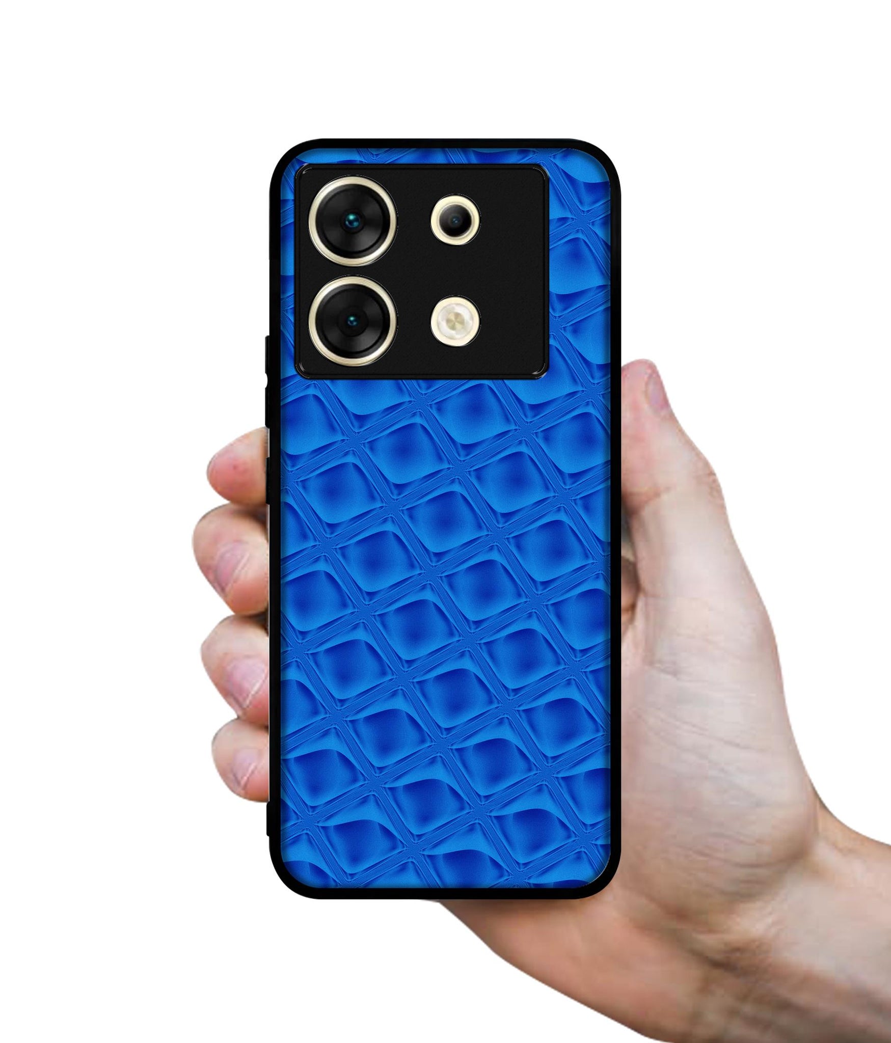 Blue Diamond Designer 2D Printed Back Case Cover for Infinix Zero 30 5G