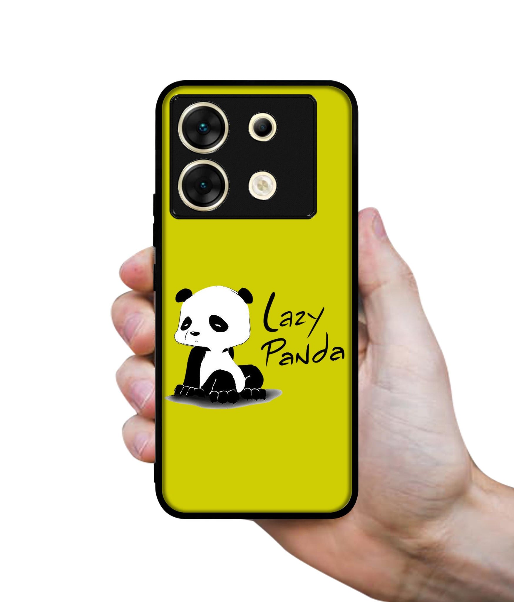 Lazy Panda Designer 2D Printed Back Case Cover for Infinix Zero 30 5G