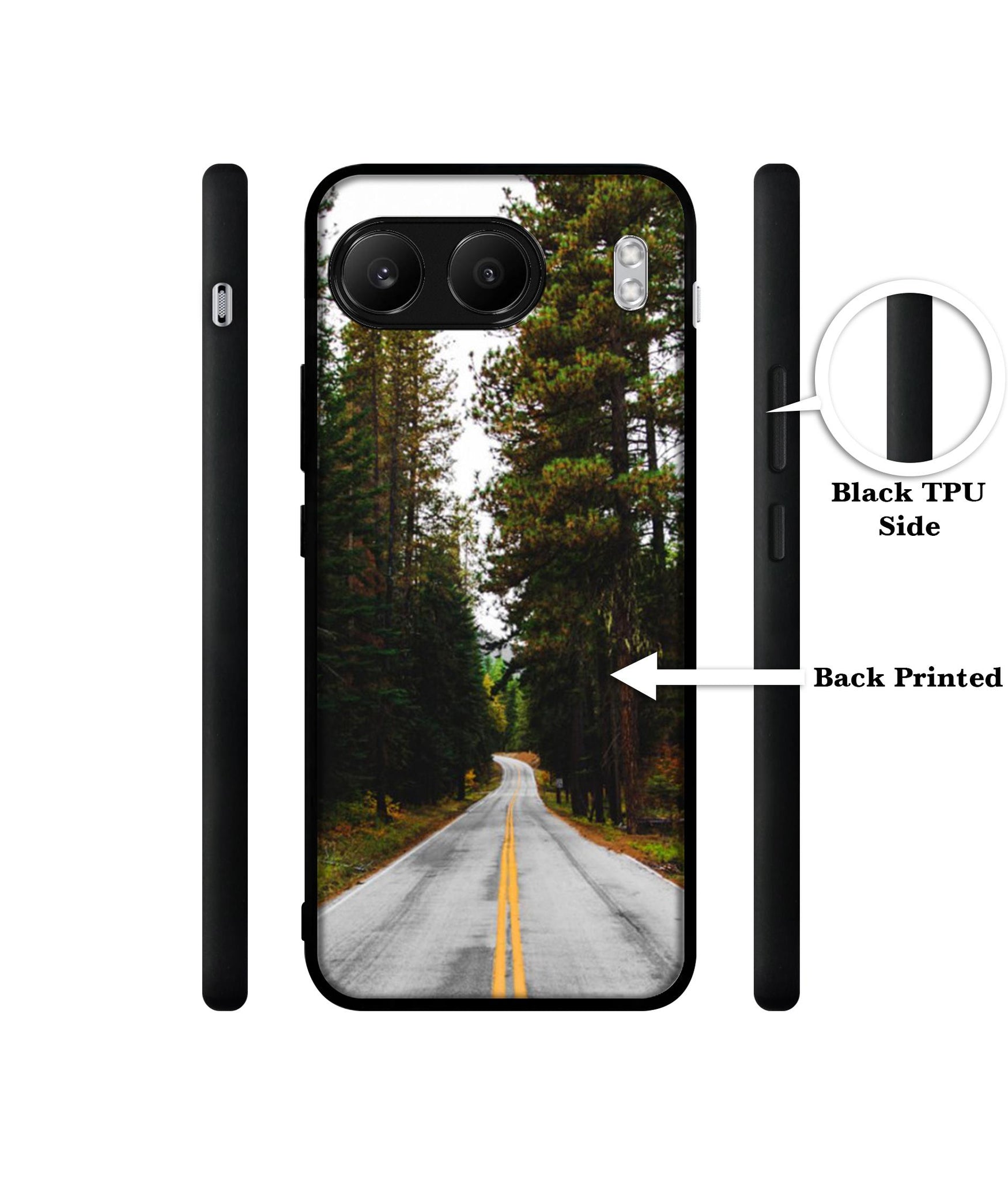 Road Photo Designer 2D Printed Back Case Cover for OnePlus Nord 4 5G