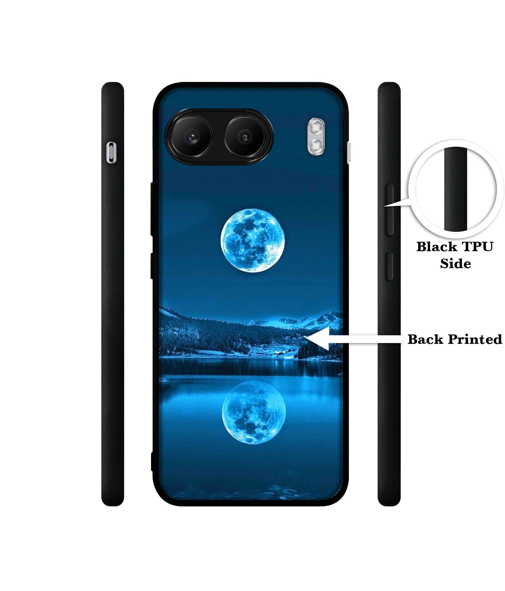 Awesome Moon Designer 2D Printed Back Case Cover for OnePlus Nord 4 5G
