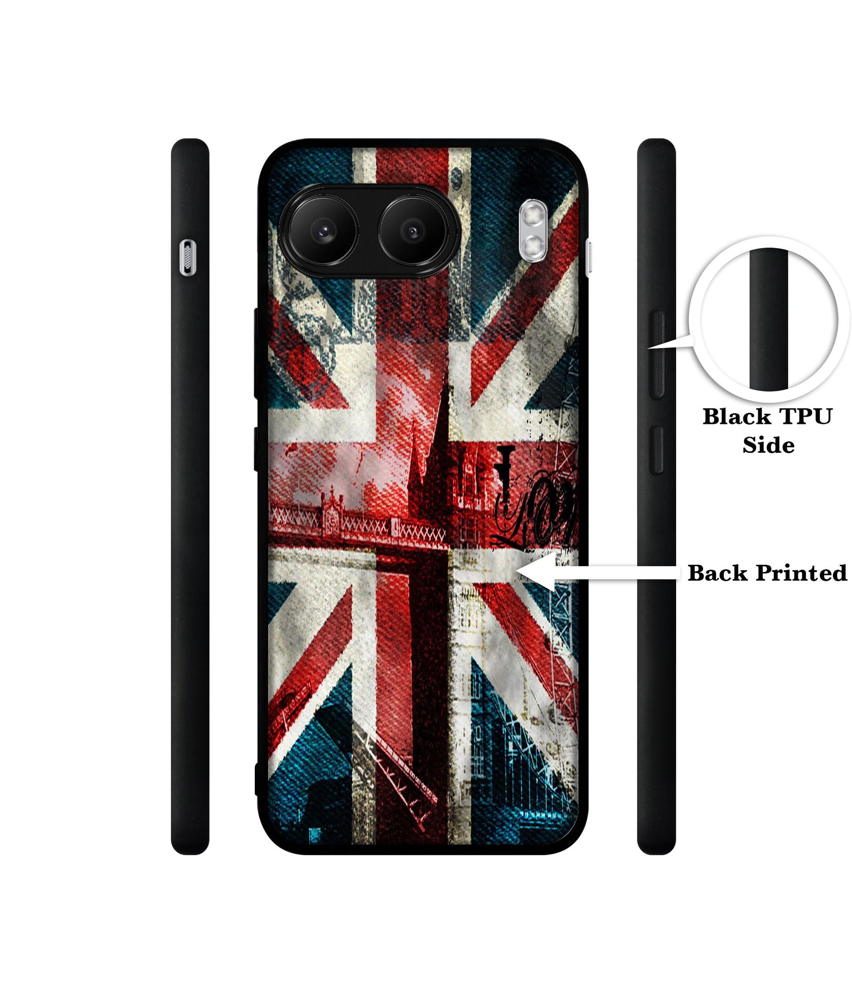 London Flag wallpaper Designer 2D Printed Back Case Cover for OnePlus Nord 4 5G