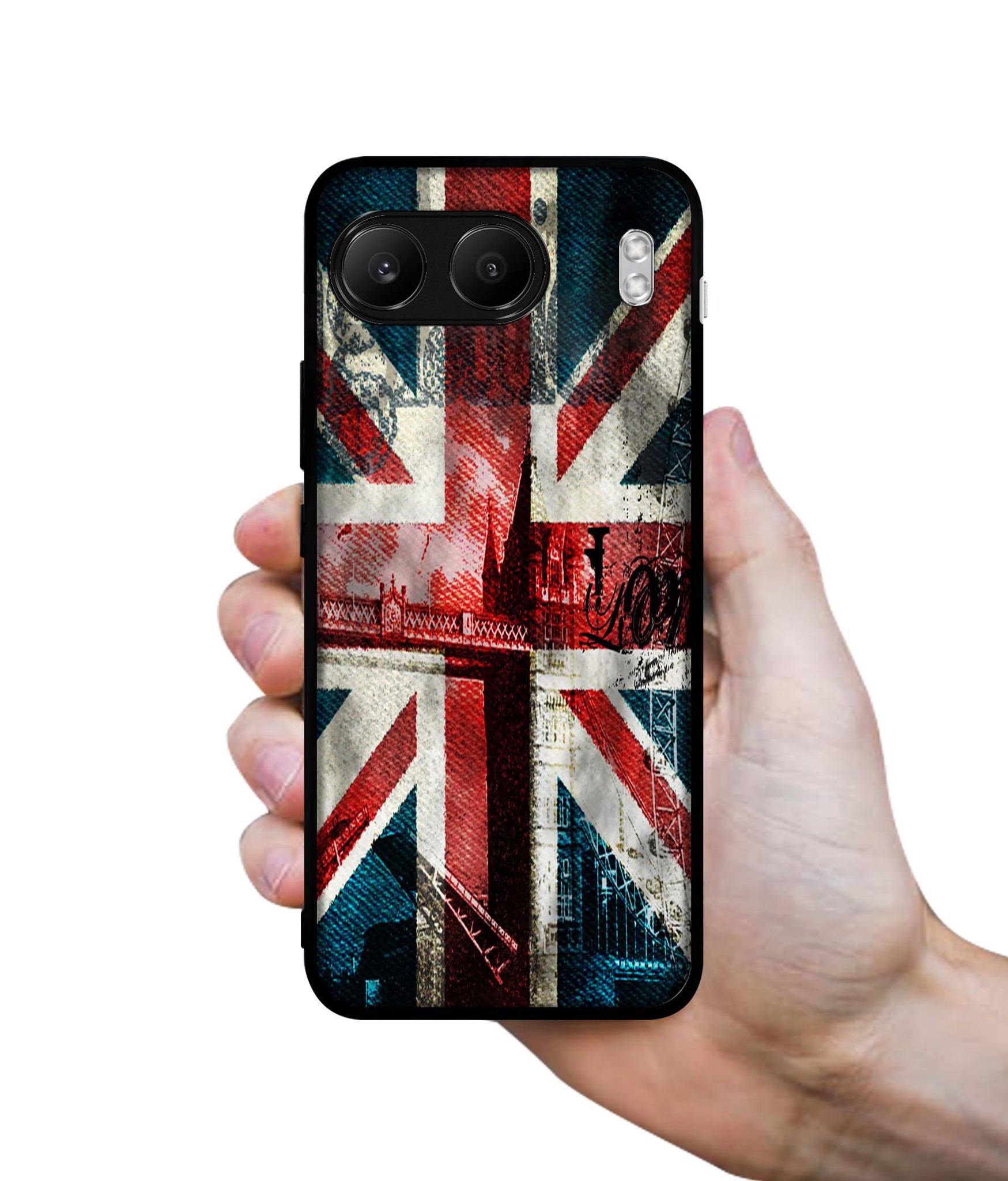 London Flag wallpaper Designer 2D Printed Back Case Cover for OnePlus Nord 4 5G
