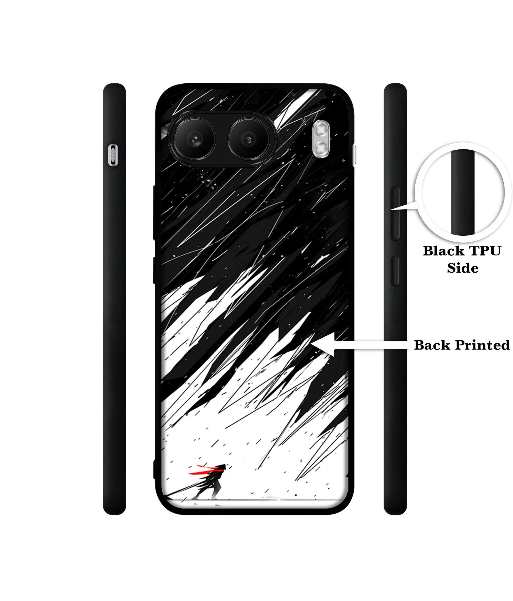 Geometric Strom Designer 2D Printed Back Case Cover for OnePlus Nord 4 5G