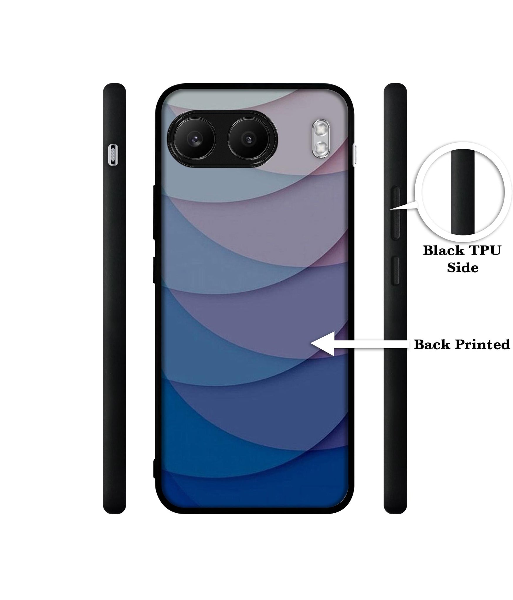 Waves Pattern Print Designer 2D Printed Back Case Cover for OnePlus Nord 4 5G