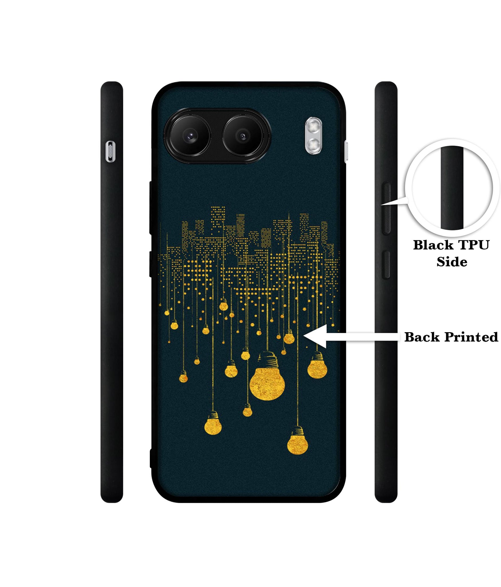 City Light Pattern Designer 2D Printed Back Case Cover for OnePlus Nord 4 5G