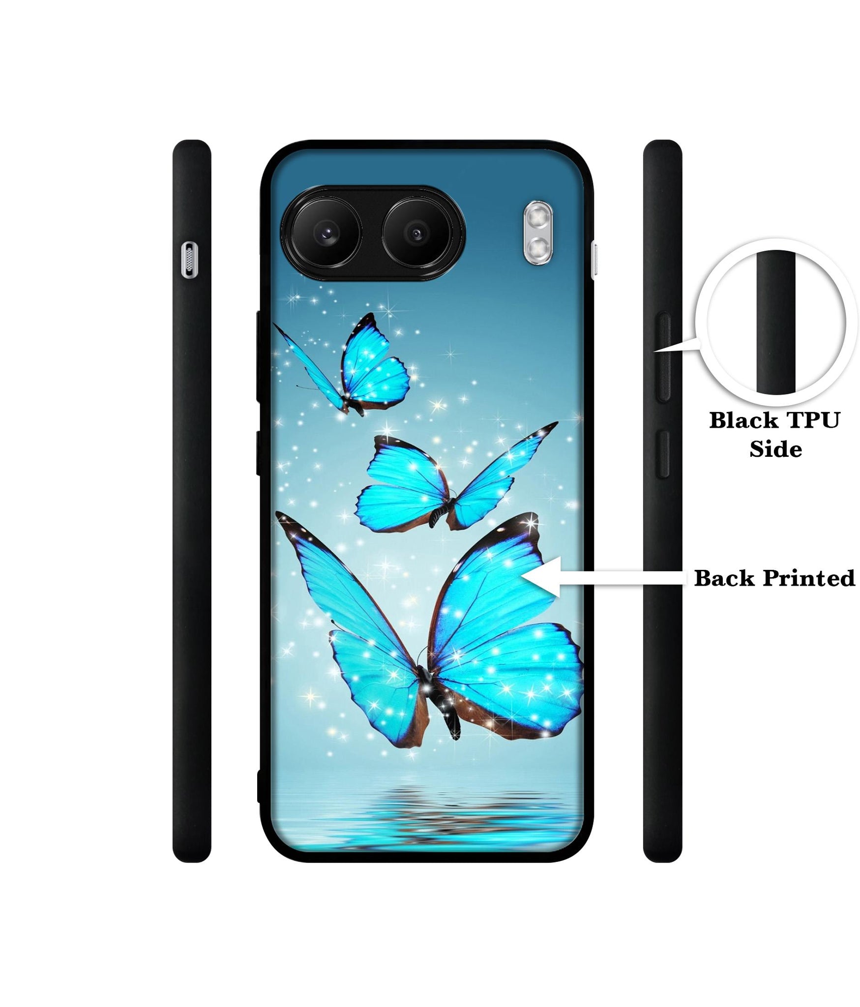 Flying Butterflies Designer 2D Printed Back Case Cover for OnePlus Nord 4 5G
