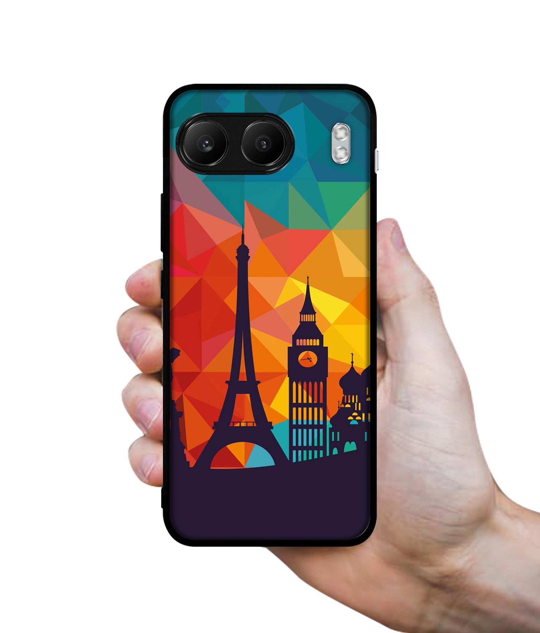 Colored Paris Designer 2D Printed Back Case Cover for OnePlus Nord 4 5G