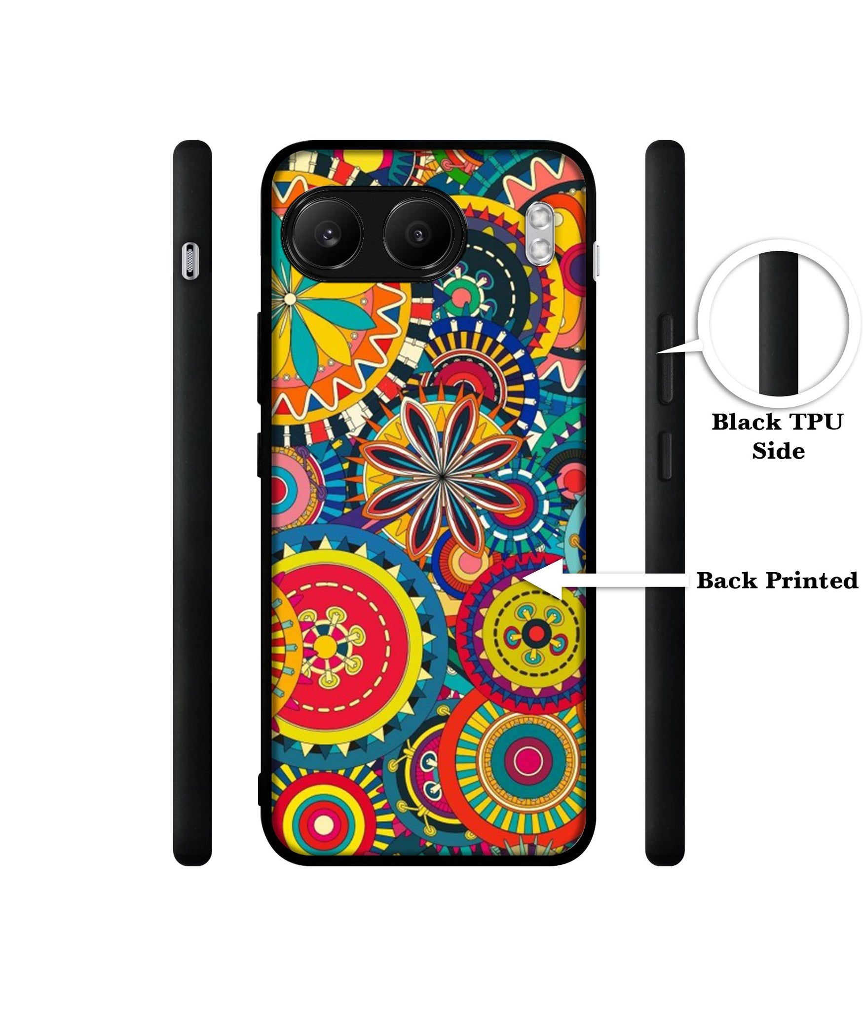 Ring Pattern Print Designer 2D Printed Back Case Cover for OnePlus Nord 4 5G