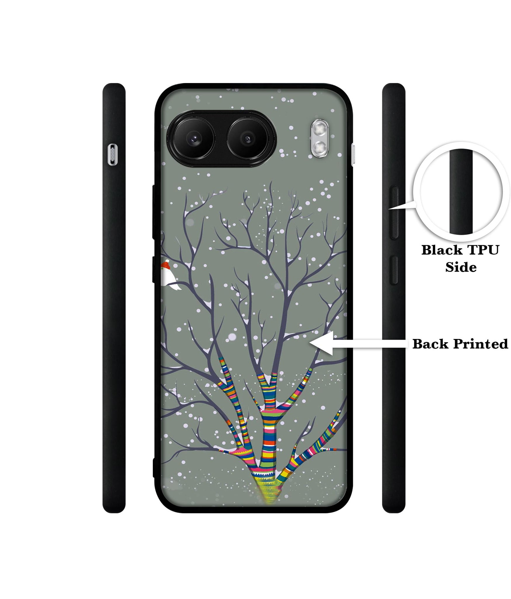 Winter Pattern Print Designer 2D Printed Back Case Cover for OnePlus Nord 4 5G