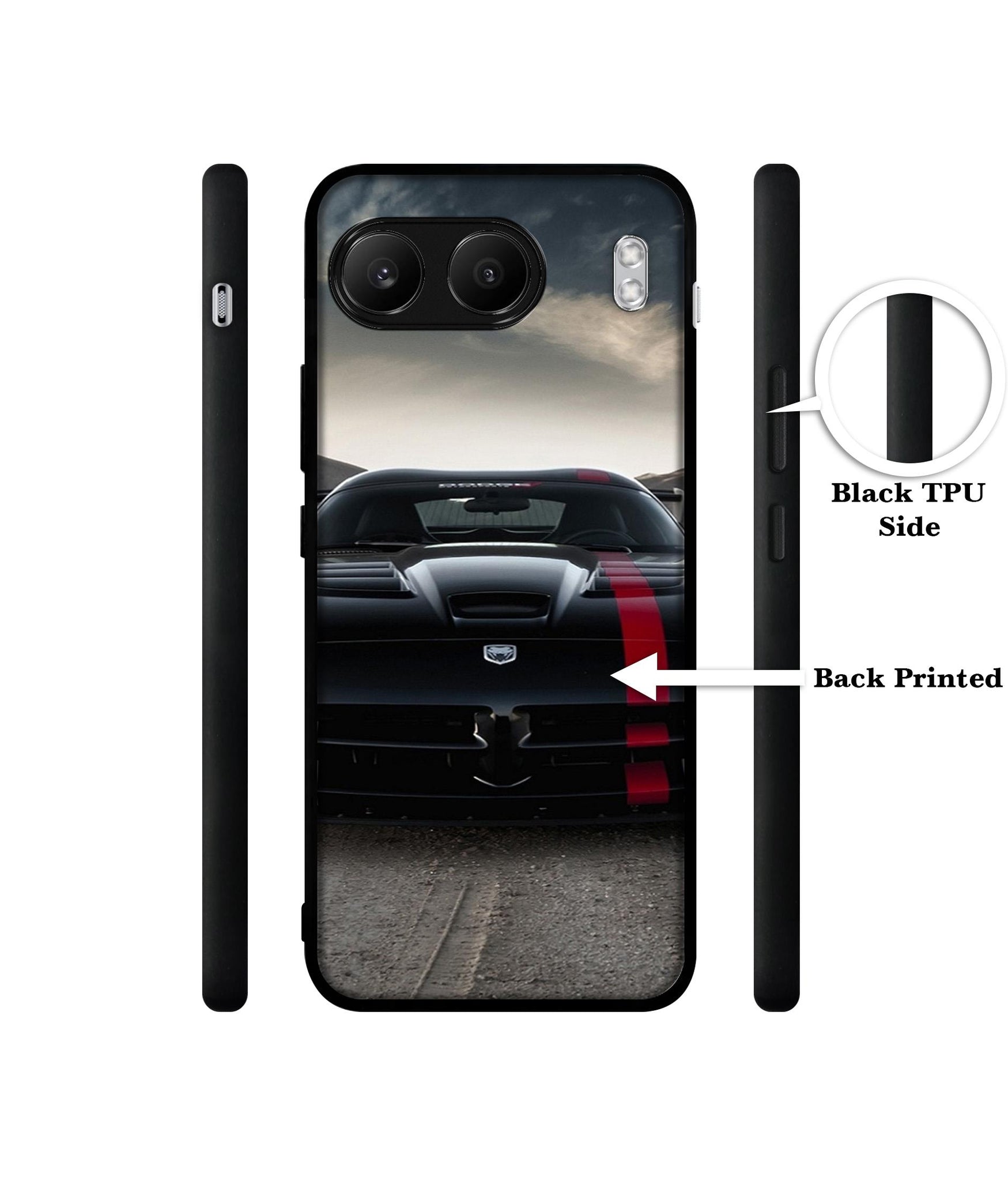 Sports Car Pattern Designer 2D Printed Back Case Cover for OnePlus Nord 4 5G