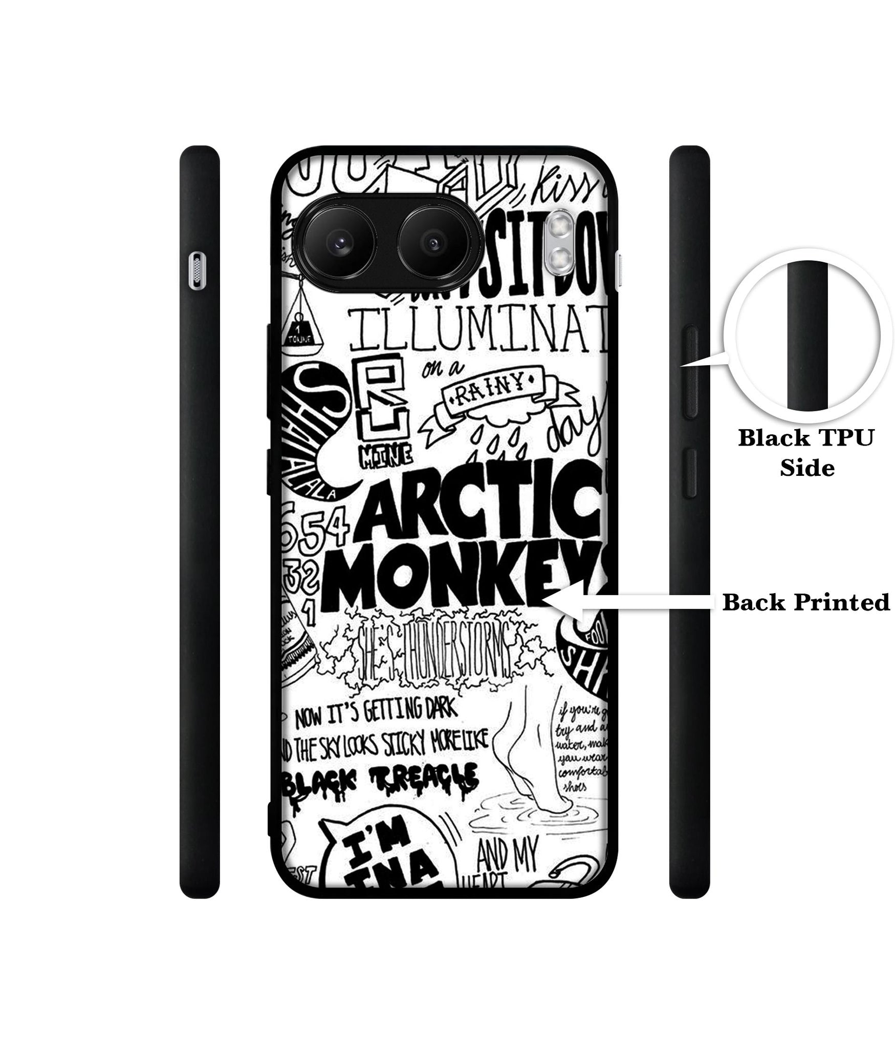 Arctic Monkeys Pattern Designer 2D Printed Back Case Cover for OnePlus Nord 4 5G