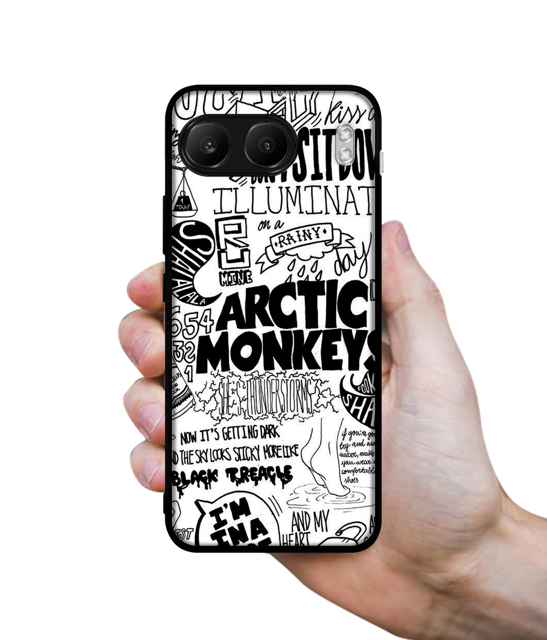 Arctic Monkeys Pattern Designer 2D Printed Back Case Cover for OnePlus Nord 4 5G