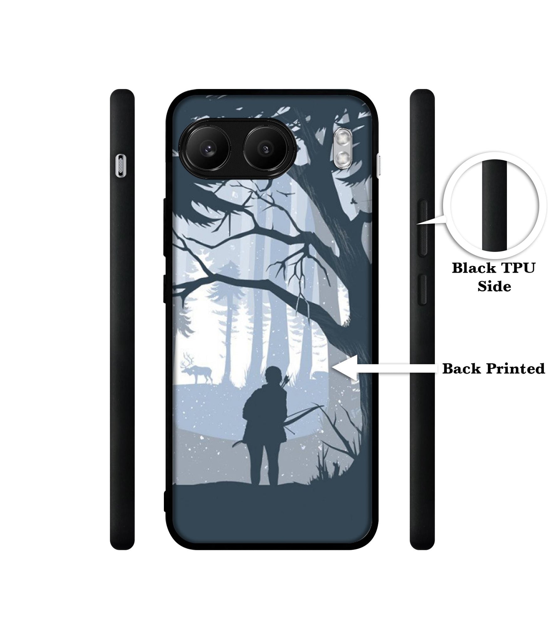 Hunter Designer 2D Printed Back Case Cover for OnePlus Nord 4 5G
