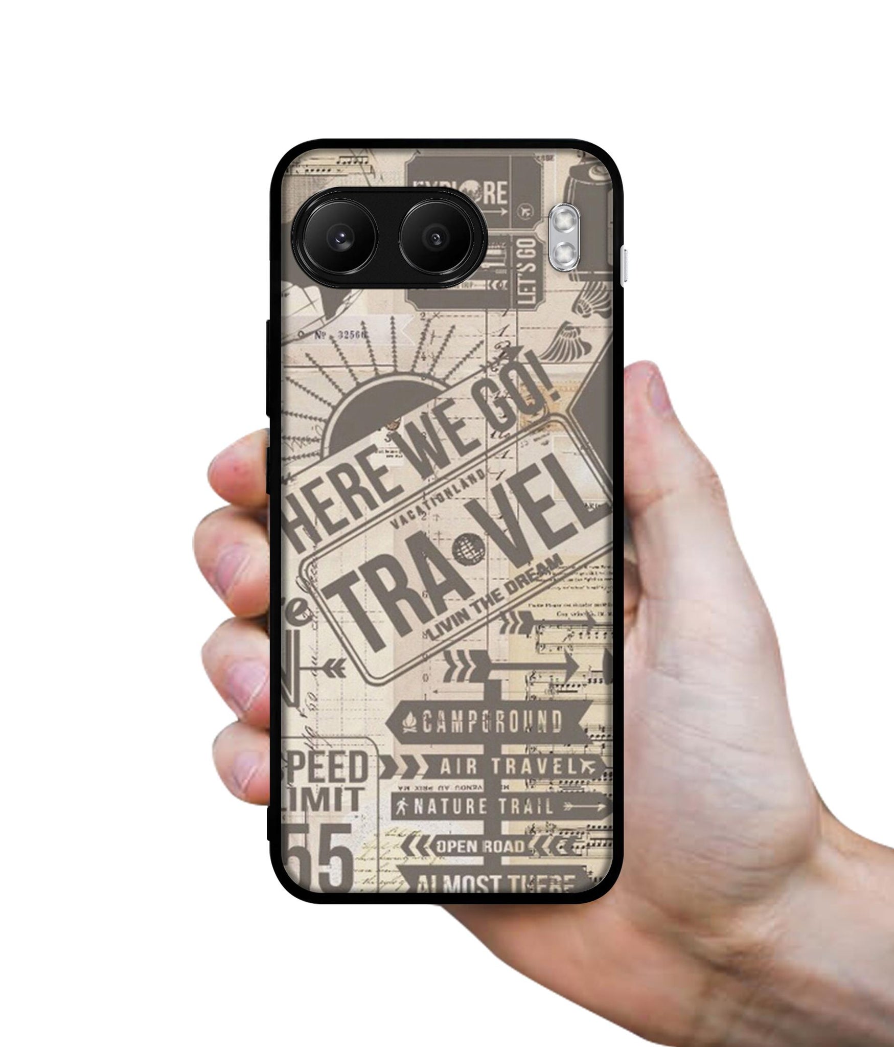 Travel Designer 2D Printed Back Case Cover for OnePlus Nord 4 5G