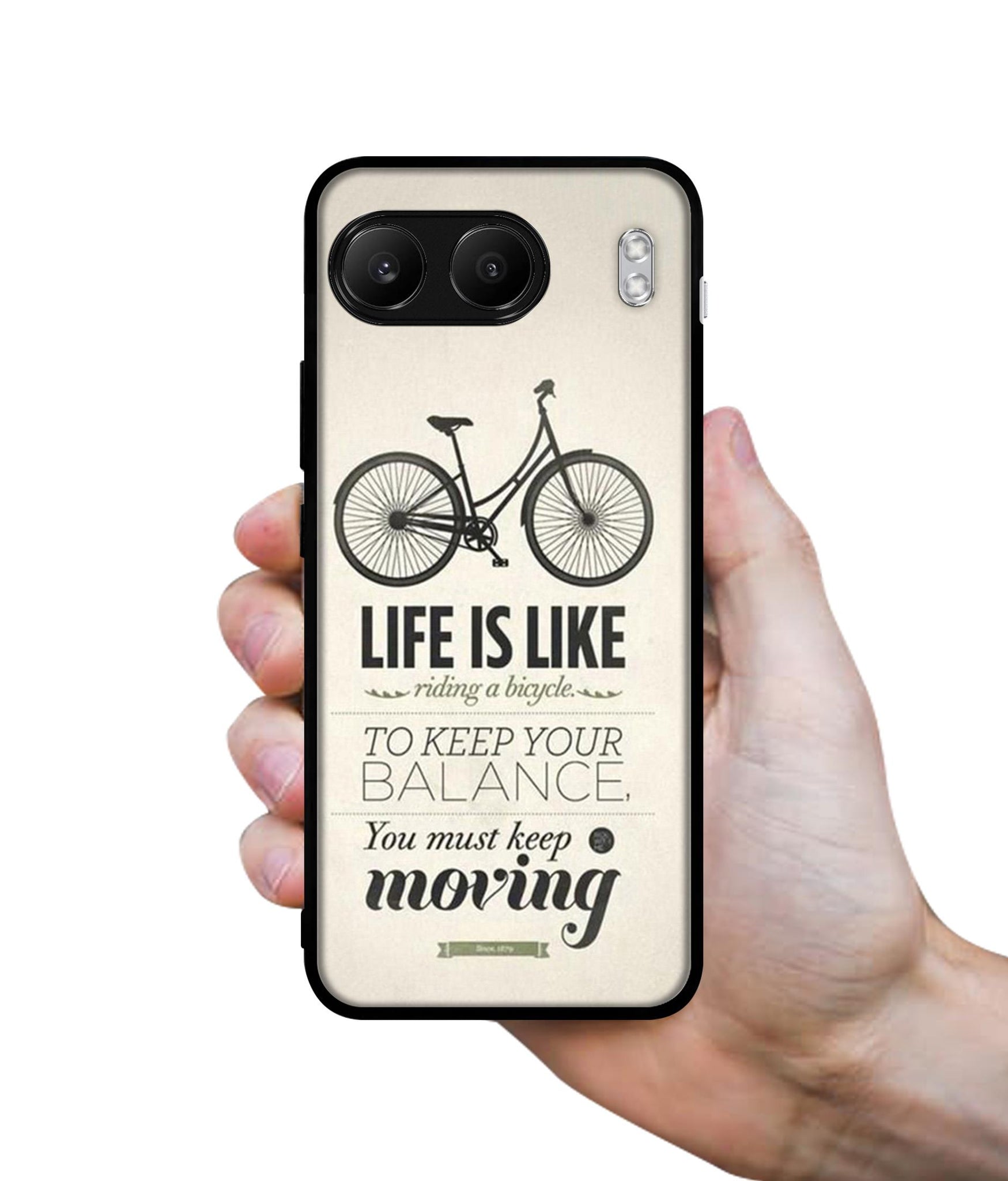 Life is Like Moving Designer 2D Printed Back Case Cover for OnePlus Nord 4 5G