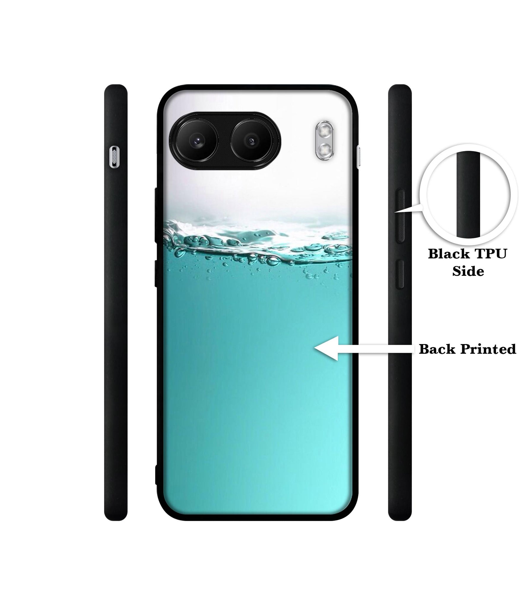 Half Fill Designer 2D Printed Back Case Cover for OnePlus Nord 4 5G