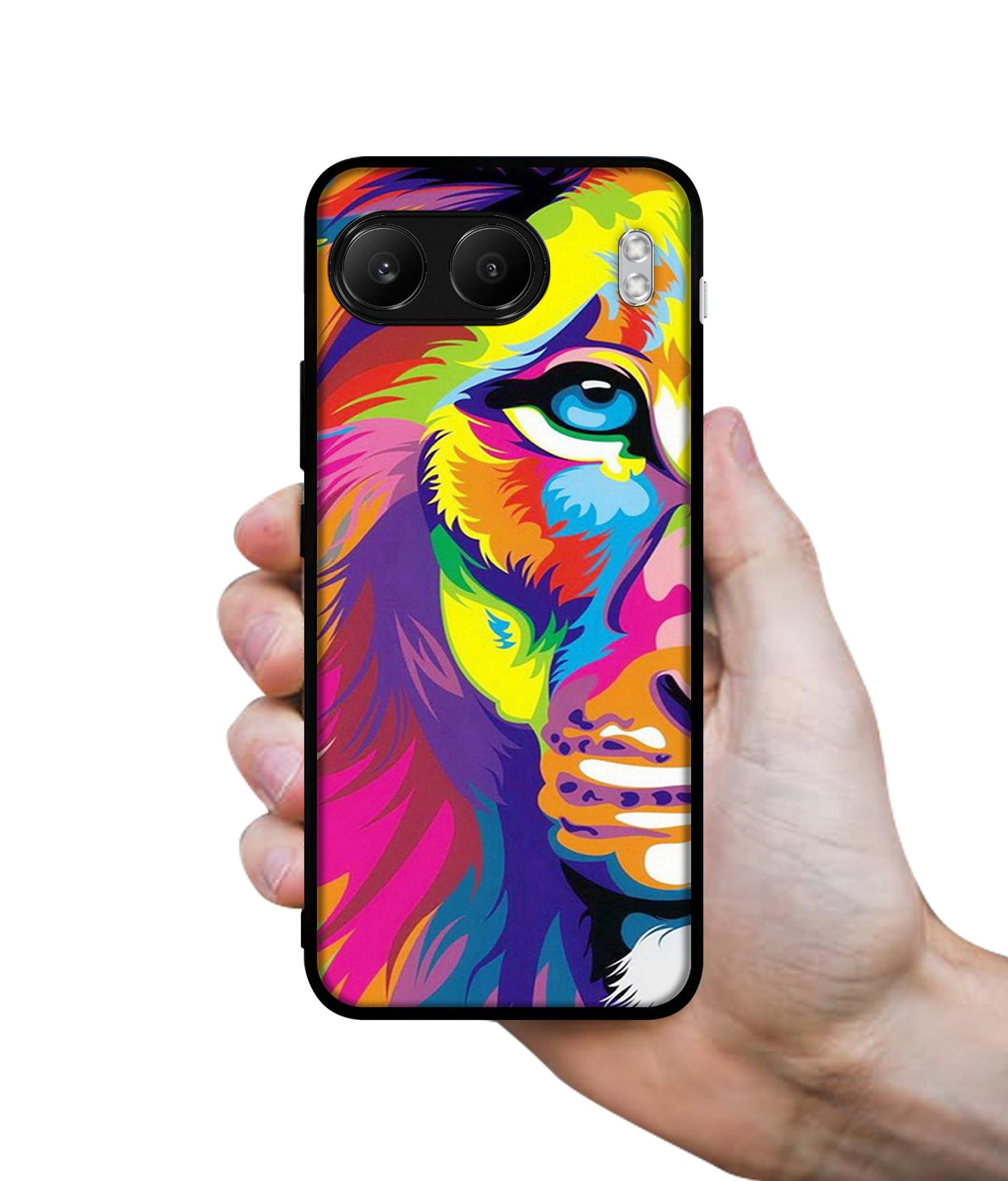 Lion Designer 2D Printed Back Case Cover for OnePlus Nord 4 5G