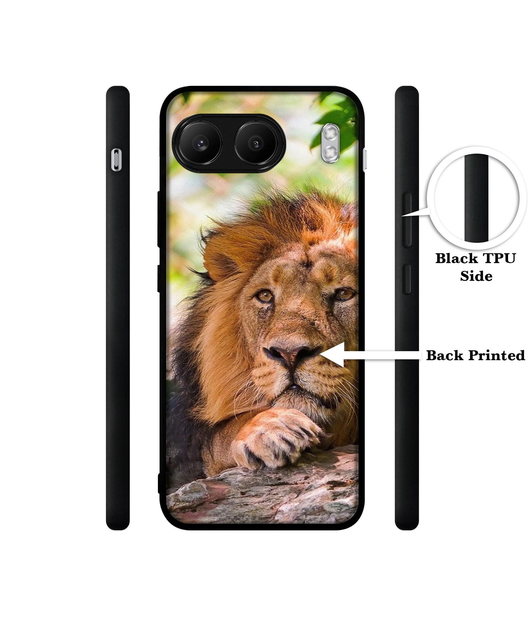 Tiger Pattern Print Designer 2D Printed Back Case Cover for OnePlus Nord 4 5G