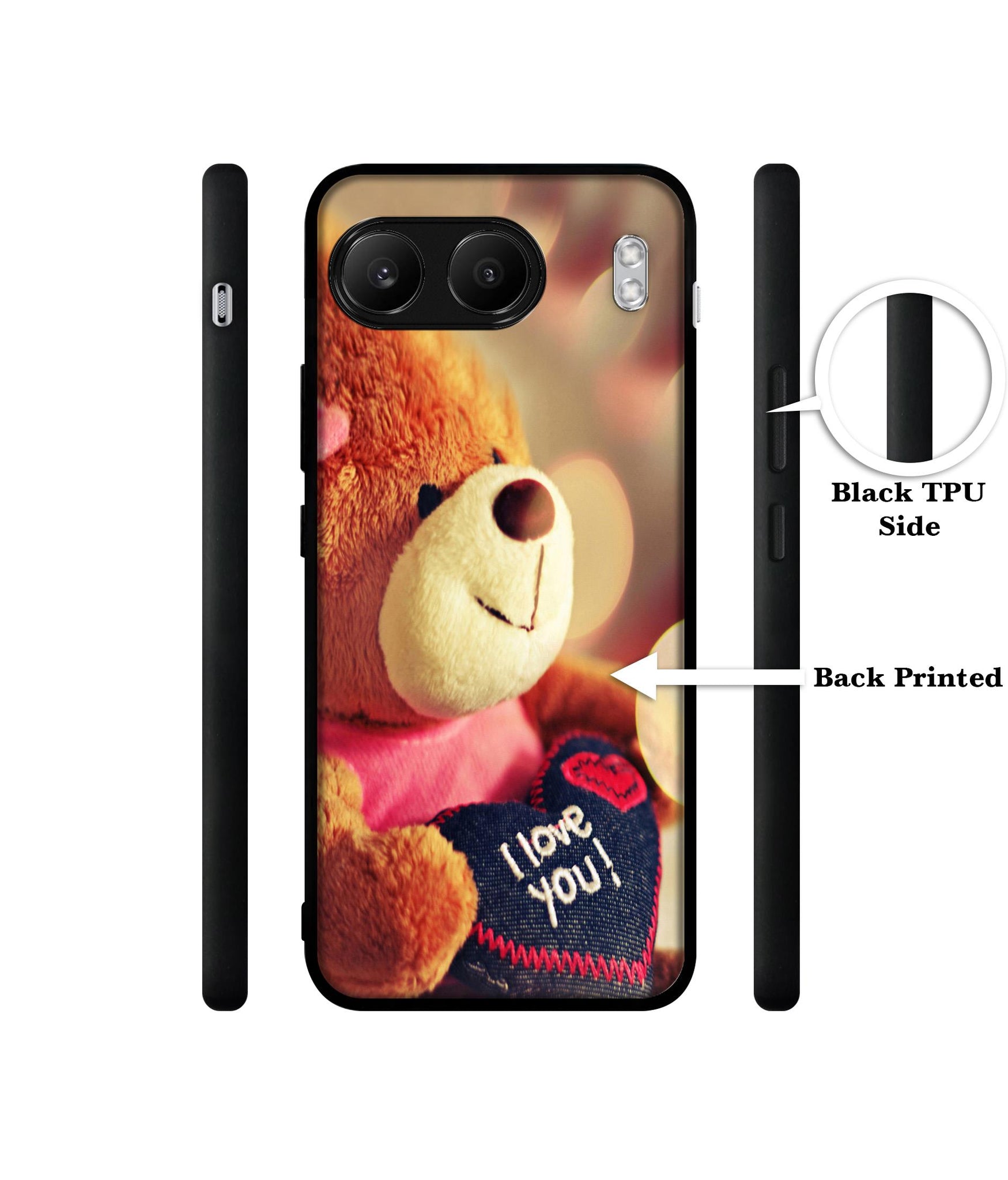 Teddy Bear Designer 2D Printed Back Case Cover for OnePlus Nord 4 5G