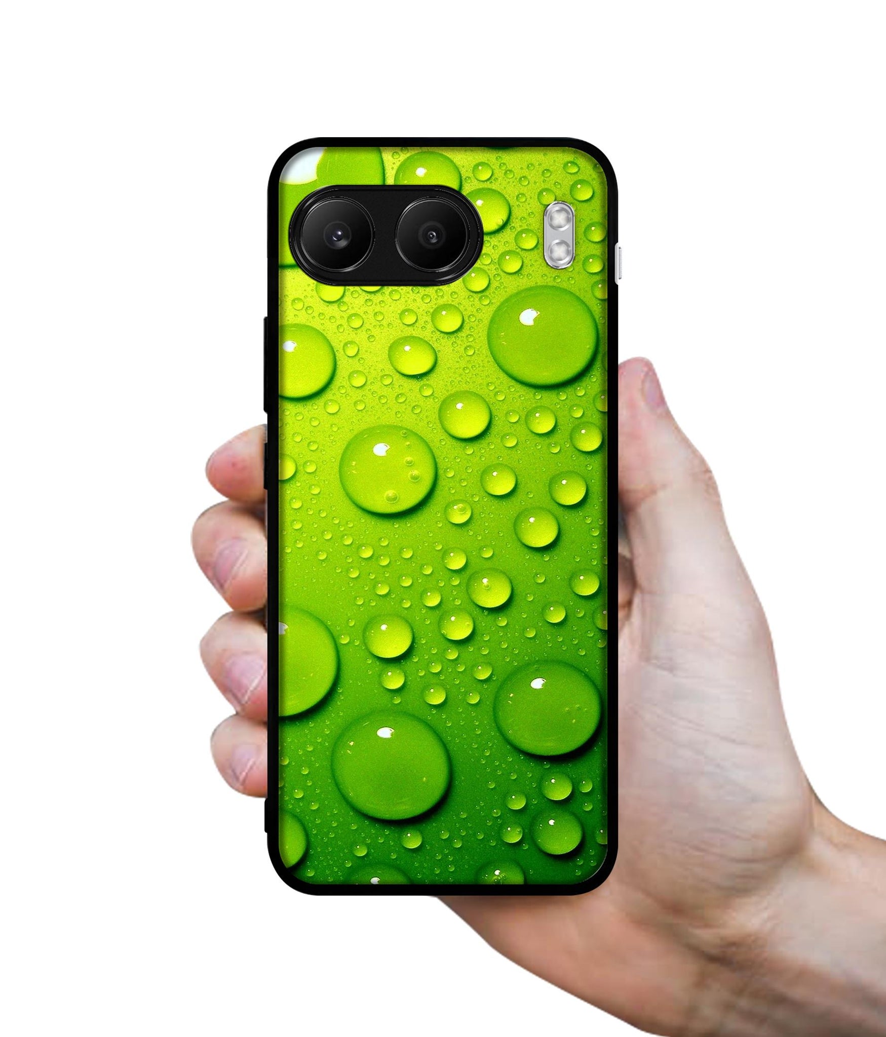 Green Bubbles Designer 2D Printed Back Case Cover for OnePlus Nord 4 5G