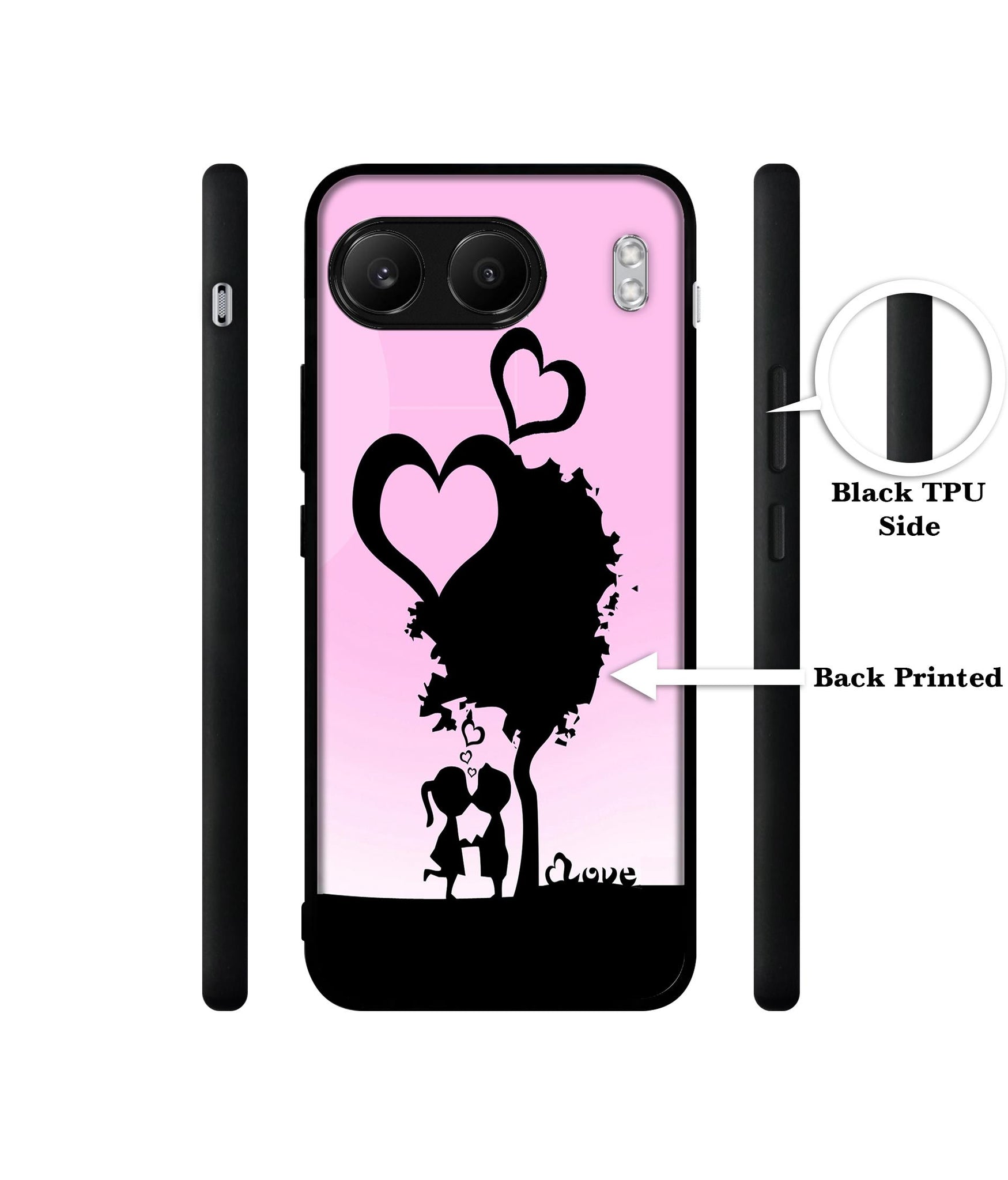 Sweet Love Designer 2D Printed Back Case Cover for OnePlus Nord 4 5G
