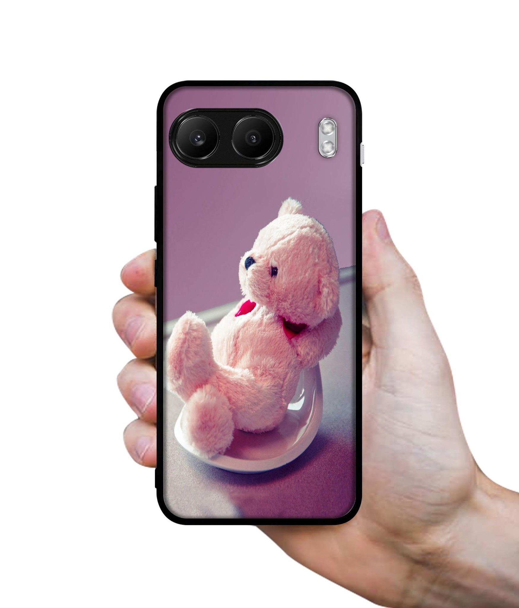 Cute Teddy Bear Designer 2D Printed Back Case Cover for OnePlus Nord 4 5G