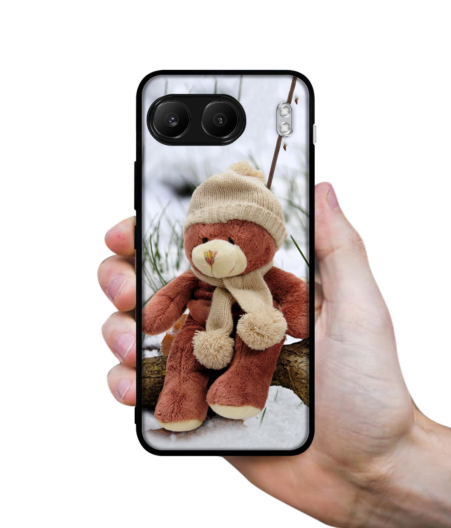Woolen Bear Designer 2D Printed Back Case Cover for OnePlus Nord 4 5G